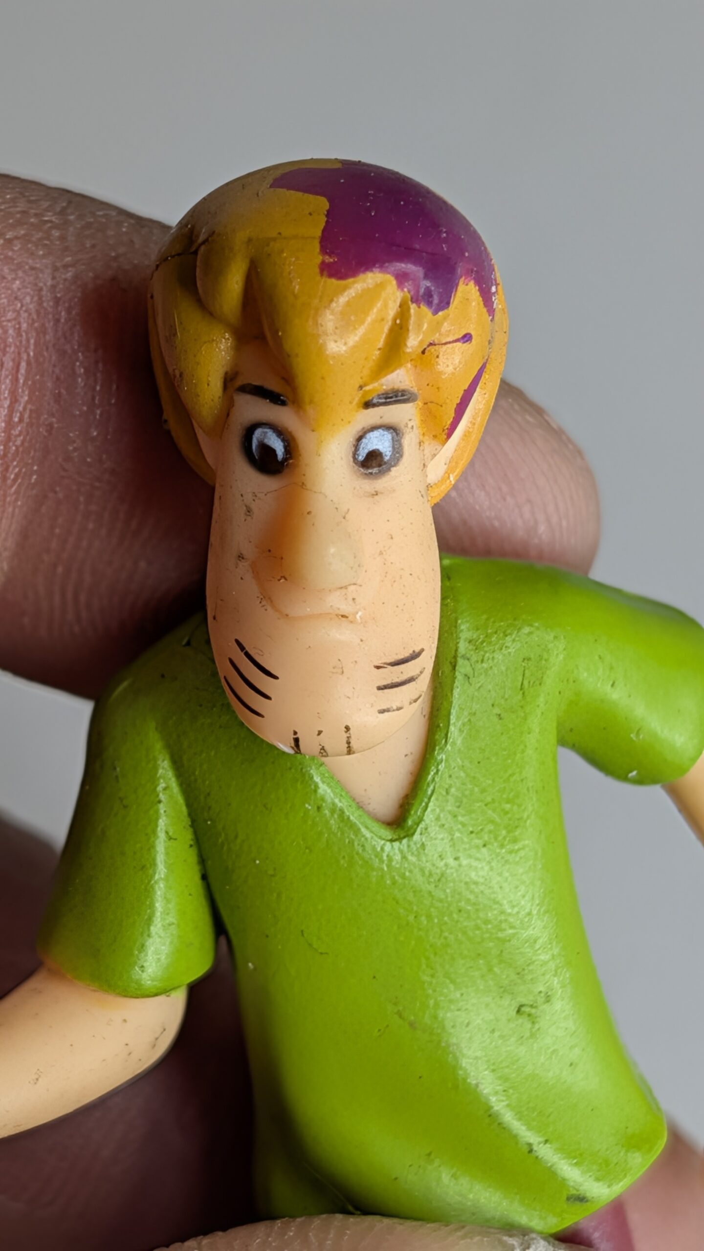 FIGURA DE 2008 MYSTERY MATES SCOOBY-DOO – SCOOBY DOO SALSICHA SHAGGY - SHERLOCK SCOOBY - 15 GRAMAS - USADO - Imagem 3