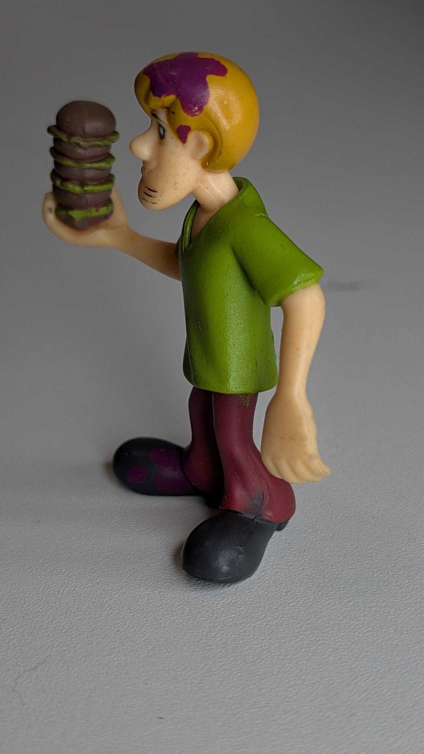 FIGURA DE 2008 MYSTERY MATES SCOOBY-DOO – SCOOBY DOO SALSICHA SHAGGY - SHERLOCK SCOOBY - 15 GRAMAS - USADO - Imagem 5