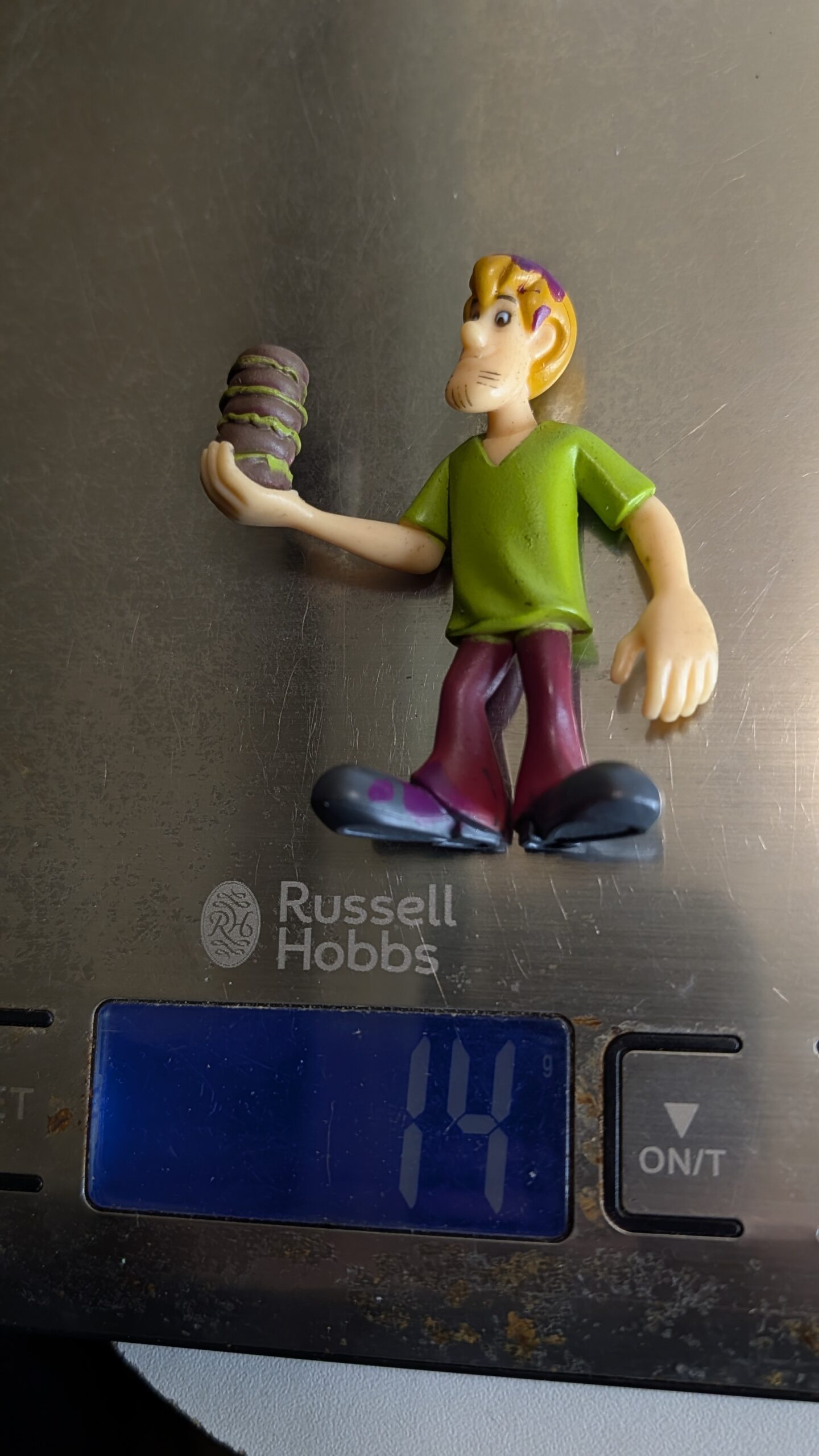 FIGURA DE 2008 MYSTERY MATES SCOOBY-DOO – SCOOBY DOO SALSICHA SHAGGY - SHERLOCK SCOOBY - 15 GRAMAS - USADO - Imagem 9