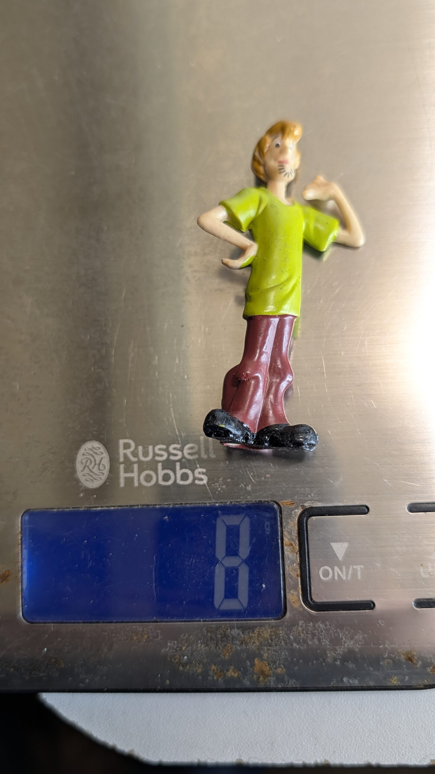 FIGURA SCOOBY-DOO SCOOBY DOO - SALSICHA SHAGGY – 8 GRAMAS – USADO - Imagem 8