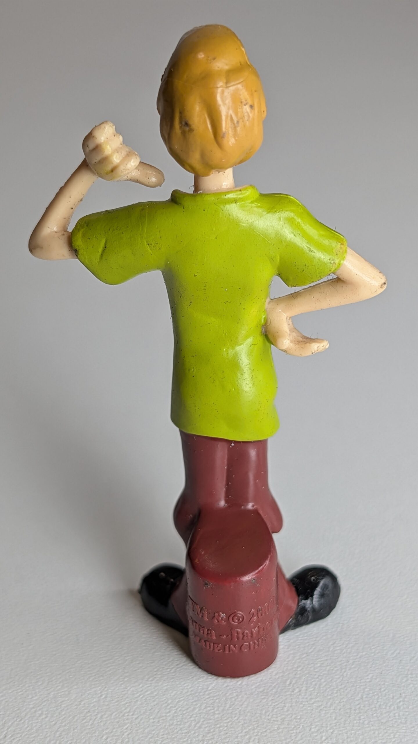 FIGURA SCOOBY-DOO SCOOBY DOO - SALSICHA SHAGGY – 8 GRAMAS – USADO - Imagem 6
