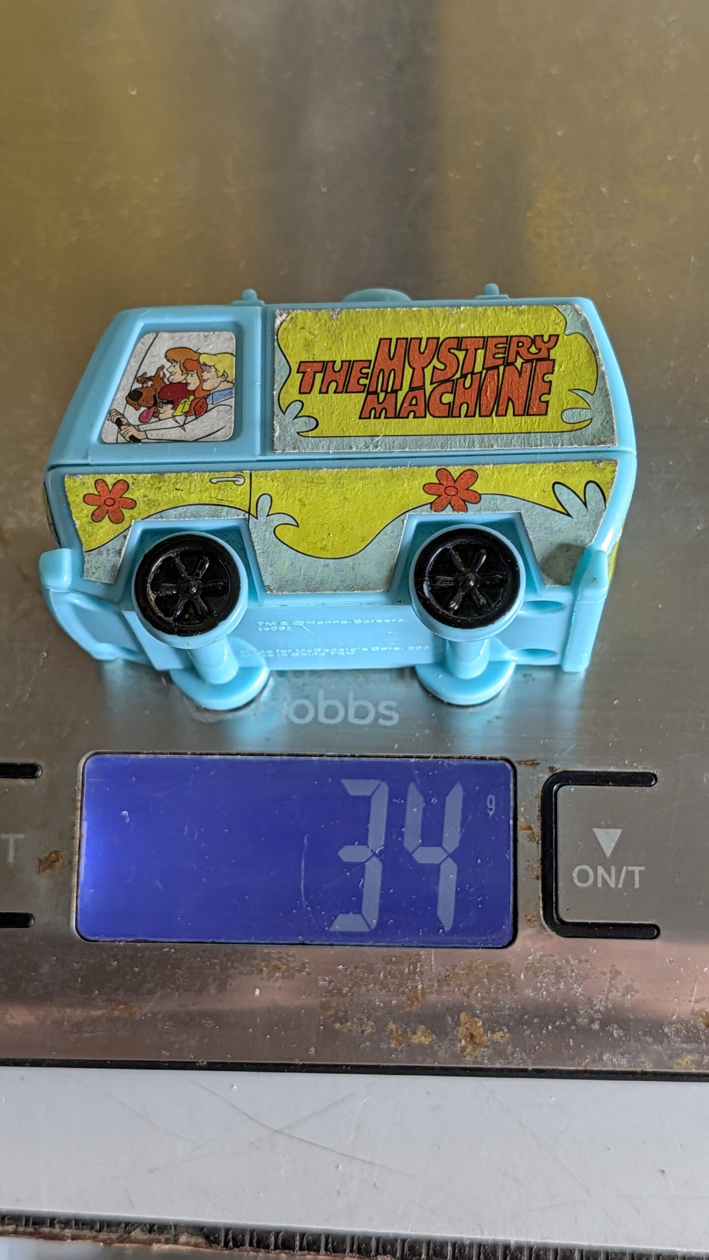 FIGURA DE 2006 SCOOBY-DOO MCDONALD'S MÁQUINA MISTÉRIO – 34 GRAMAS - USADO - Imagem 9