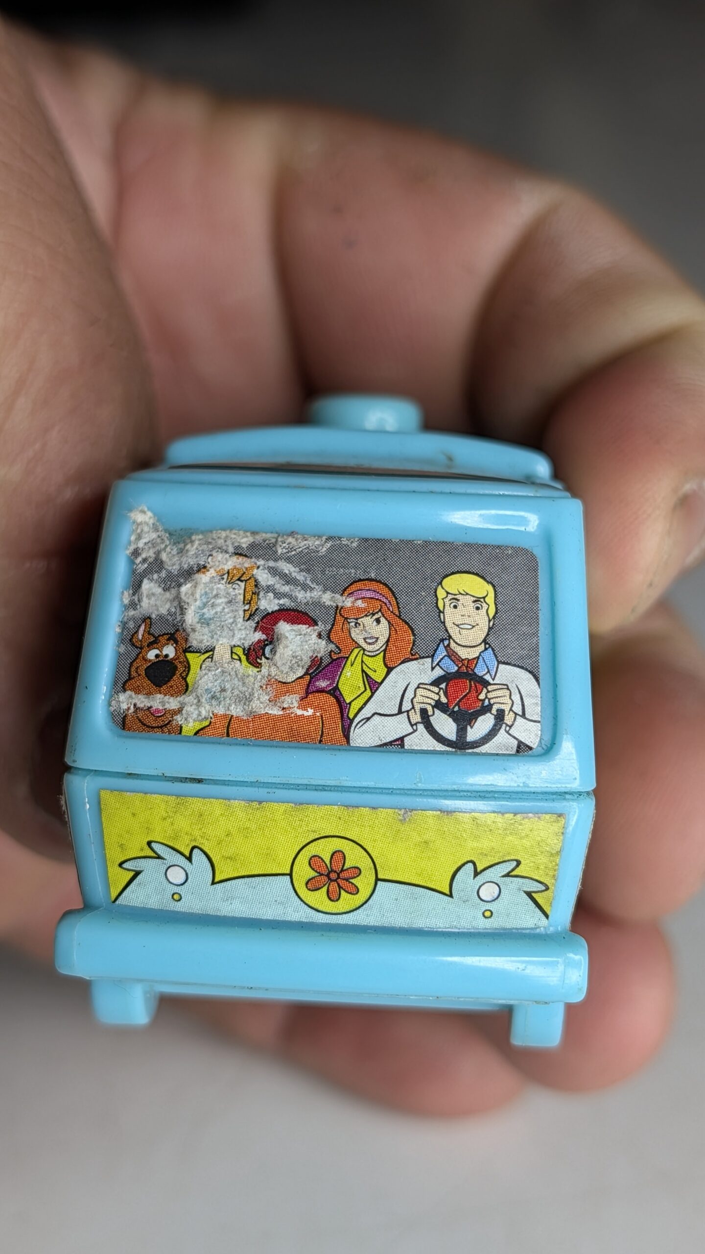 FIGURA DE 2006 SCOOBY-DOO MCDONALD'S MÁQUINA MISTÉRIO – 34 GRAMAS - USADO - Imagem 3