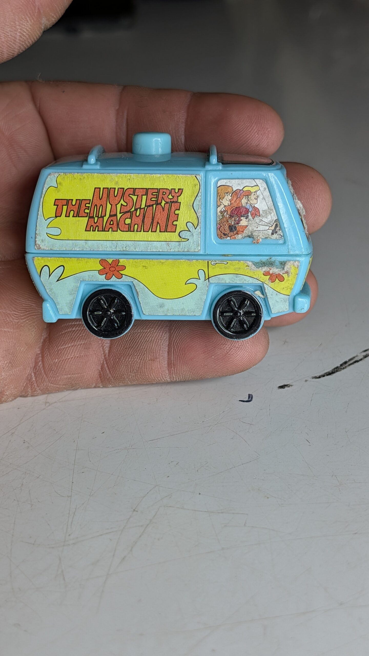 FIGURA DE 2006 SCOOBY-DOO MCDONALD'S MÁQUINA MISTÉRIO – 34 GRAMAS - USADO - Imagem 2