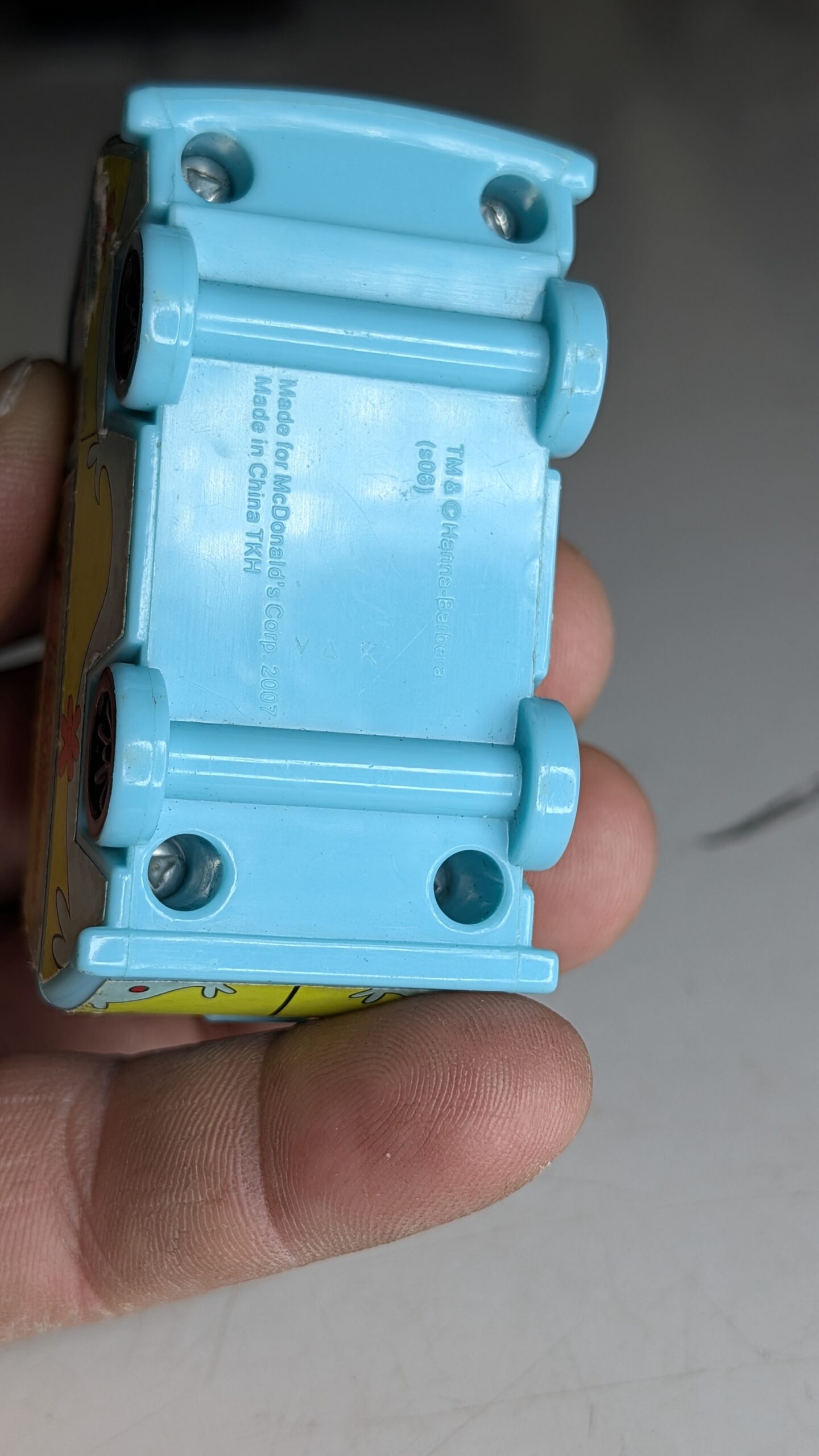FIGURA DE 2006 SCOOBY-DOO MCDONALD'S MÁQUINA MISTÉRIO – 34 GRAMAS - USADO - Imagem 7