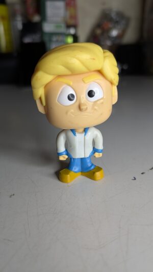 FIGURA DE 2019/20 MCDONALD'S SCOOBY-DOO FRED CABEÇA DE MOLA – 38 GRAMAS - USADO