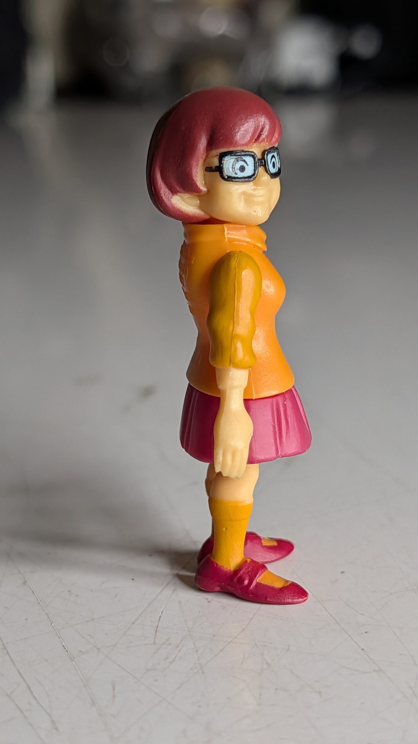 FIGURA DE 2015 SCOOBY-DOO - VELMA – 8 GRAMAS – USADO - Imagem 6