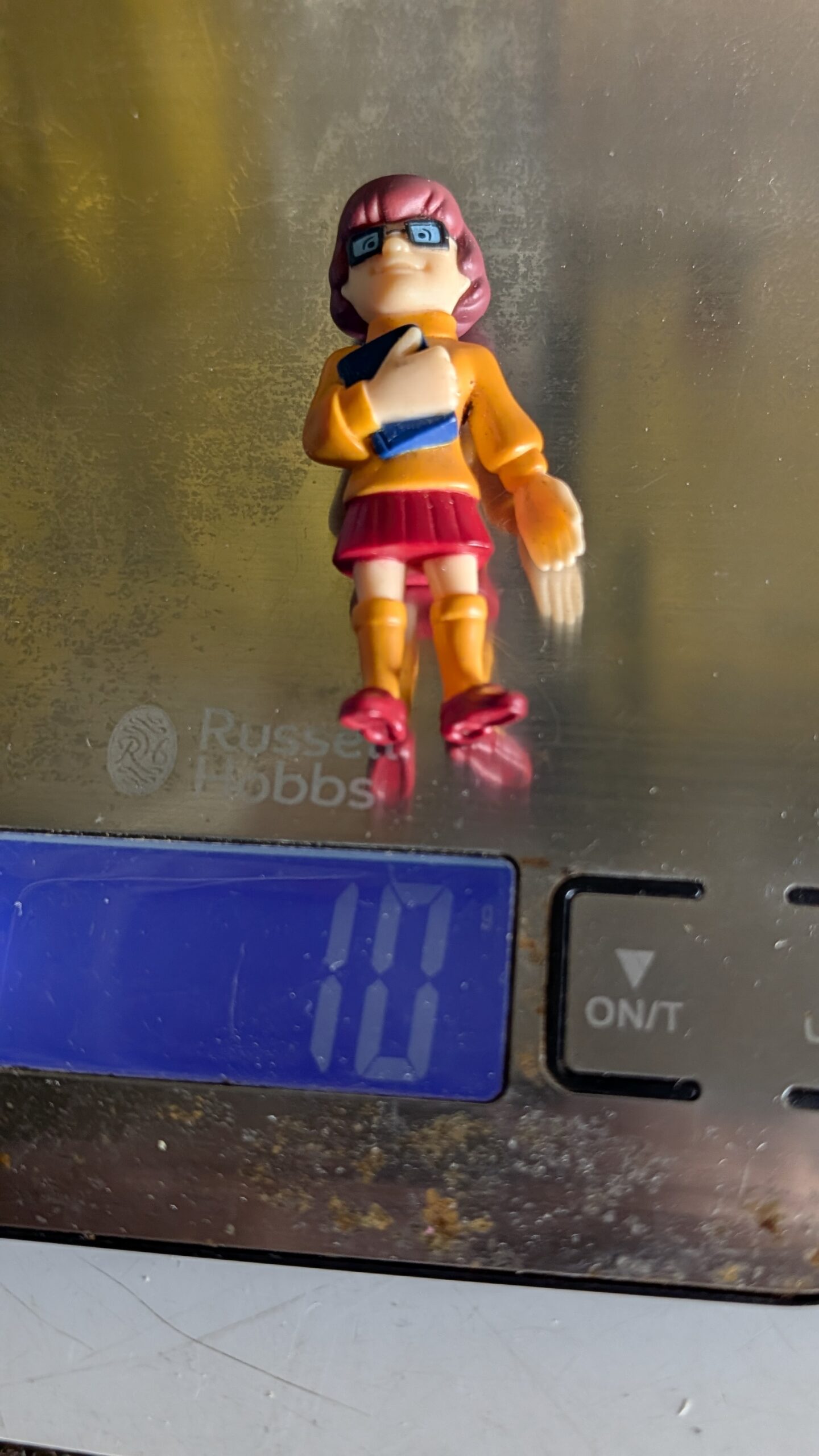 FIGURA DE 2008 SCOOBY-DOO - VELMA – 10 GRAMAS – USADO - Imagem 9