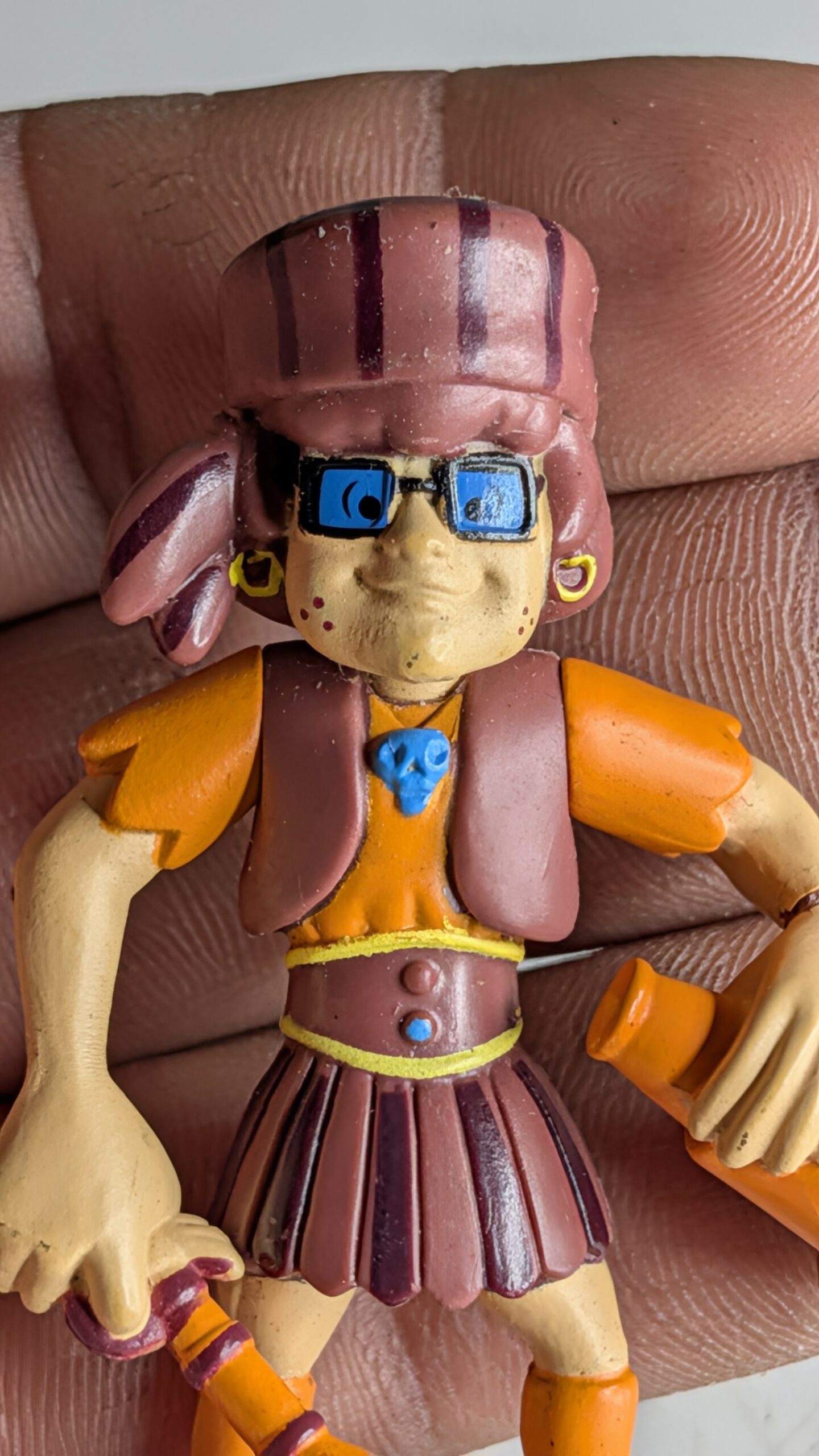 FIGURA DE 2010 SCOOBY-DOO - VELMA – 17 GRAMAS – USADO - Imagem 2