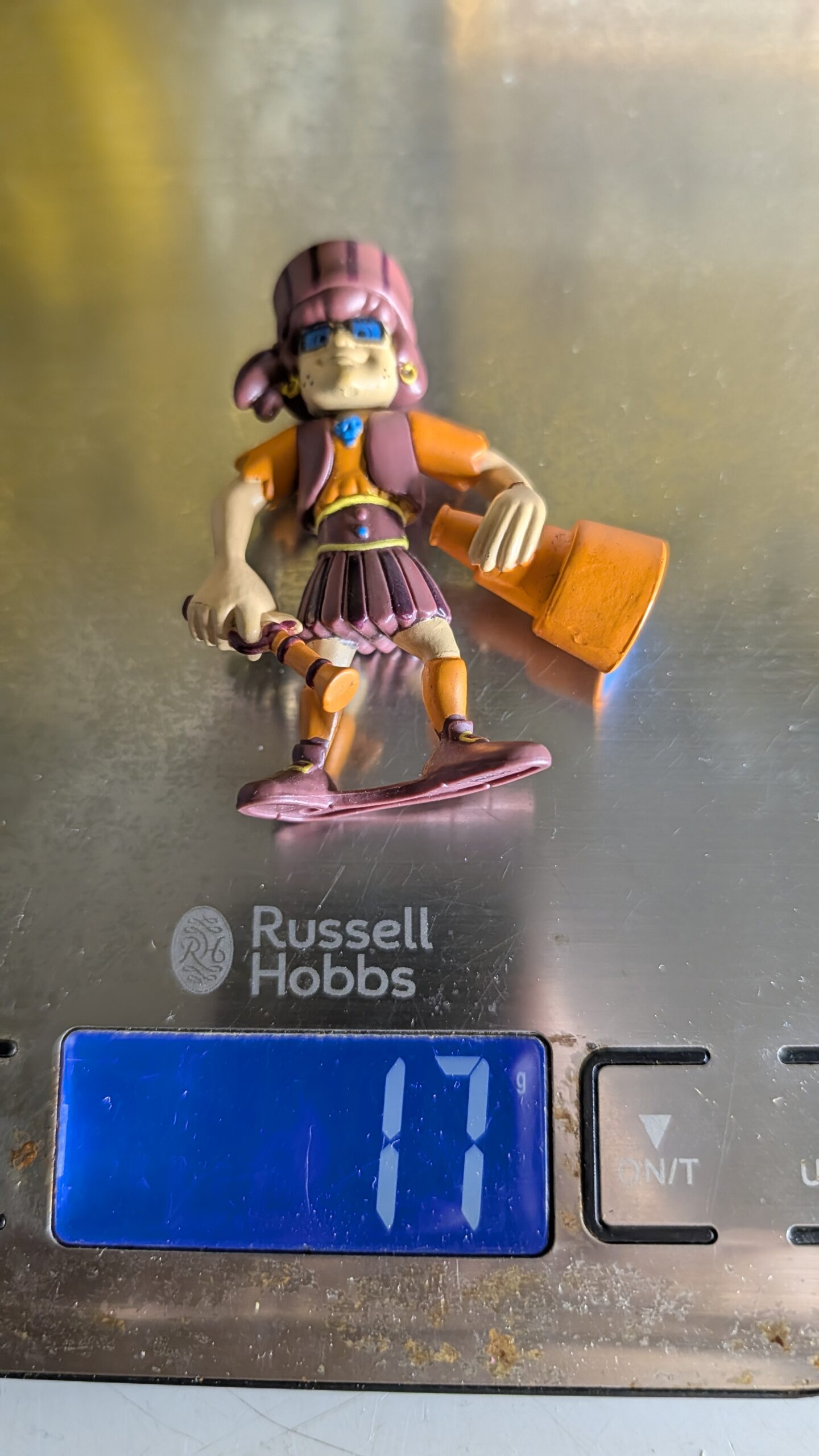 FIGURA DE 2010 SCOOBY-DOO - VELMA – 17 GRAMAS – USADO - Imagem 8