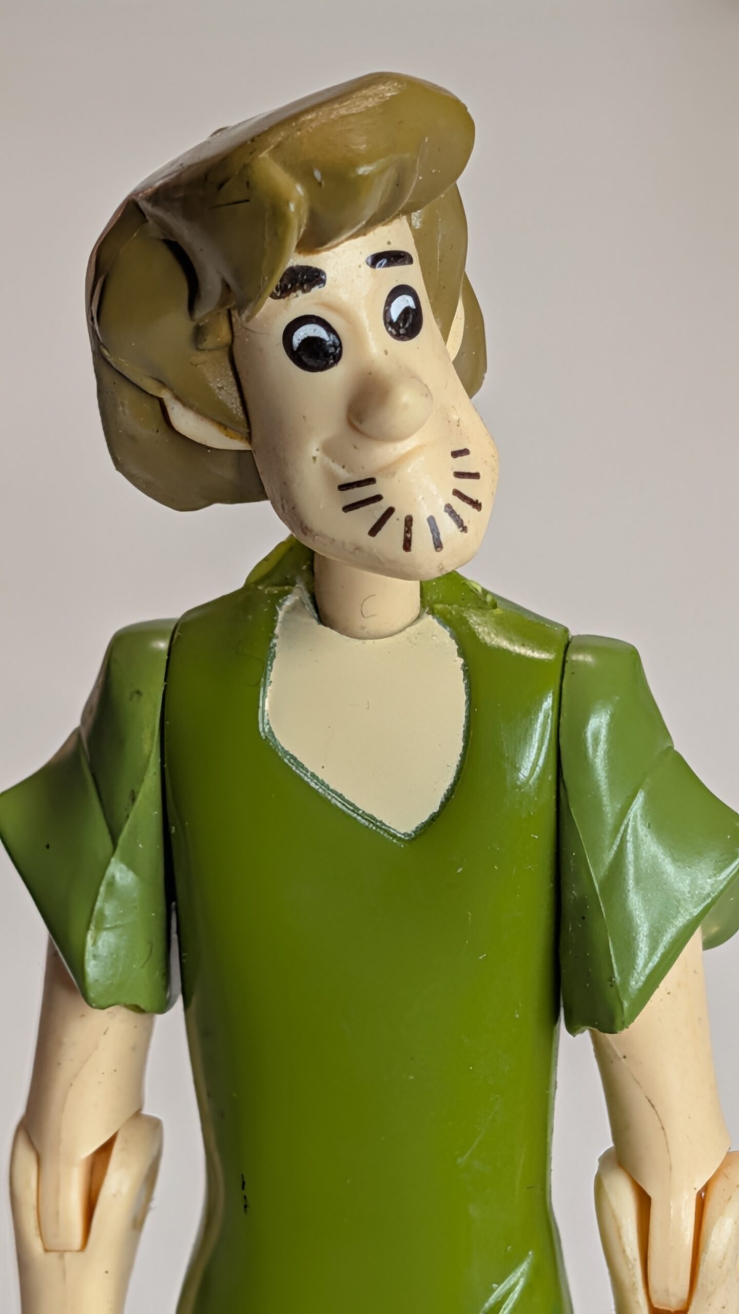 FIGURA DE 2011 SCOOBY-DOO SALSICHA SHAGGY – 28 GRAMAS – USADO - Imagem 2
