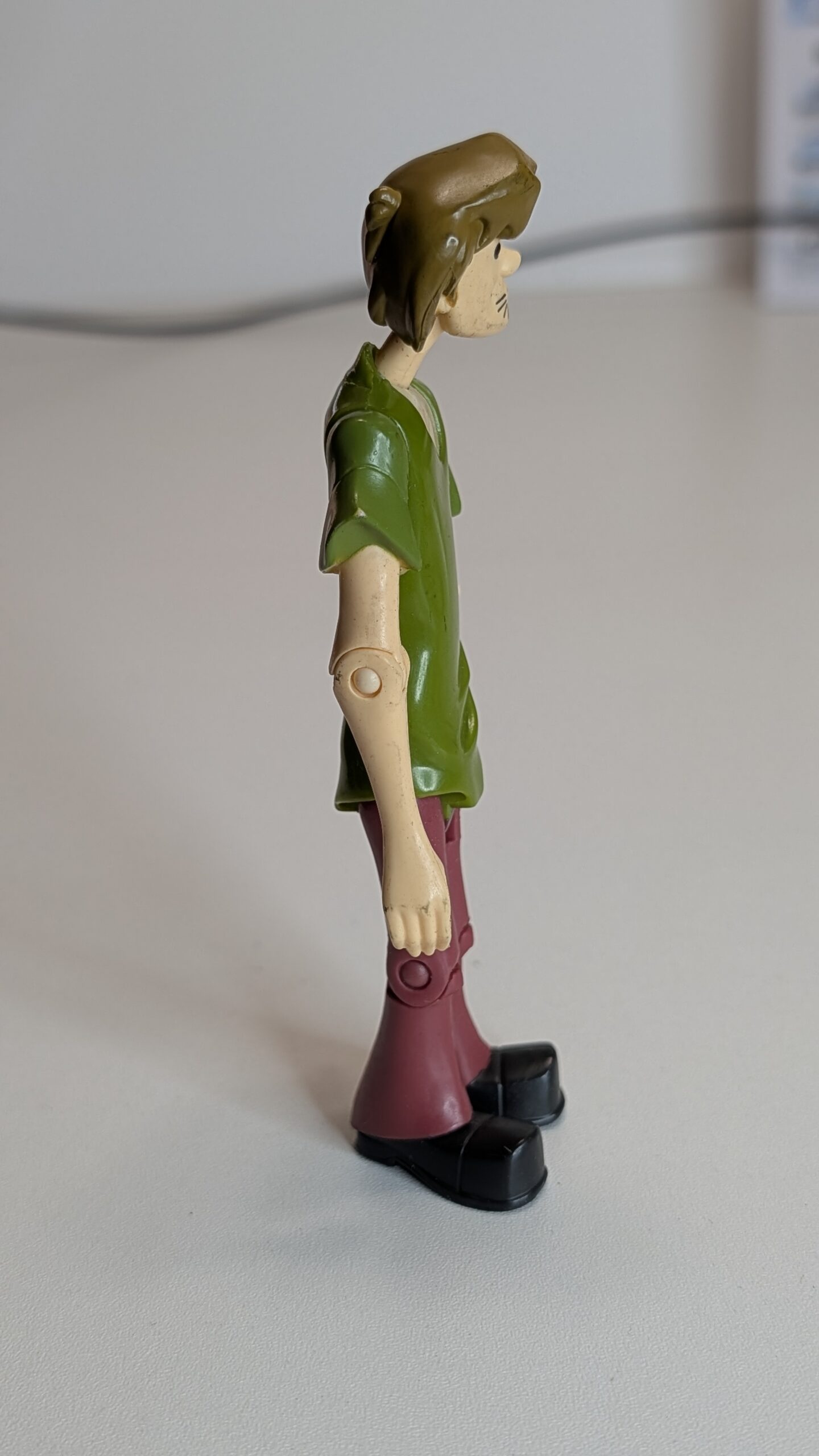 FIGURA DE 2011 SCOOBY-DOO SALSICHA SHAGGY – 28 GRAMAS – USADO - Imagem 5