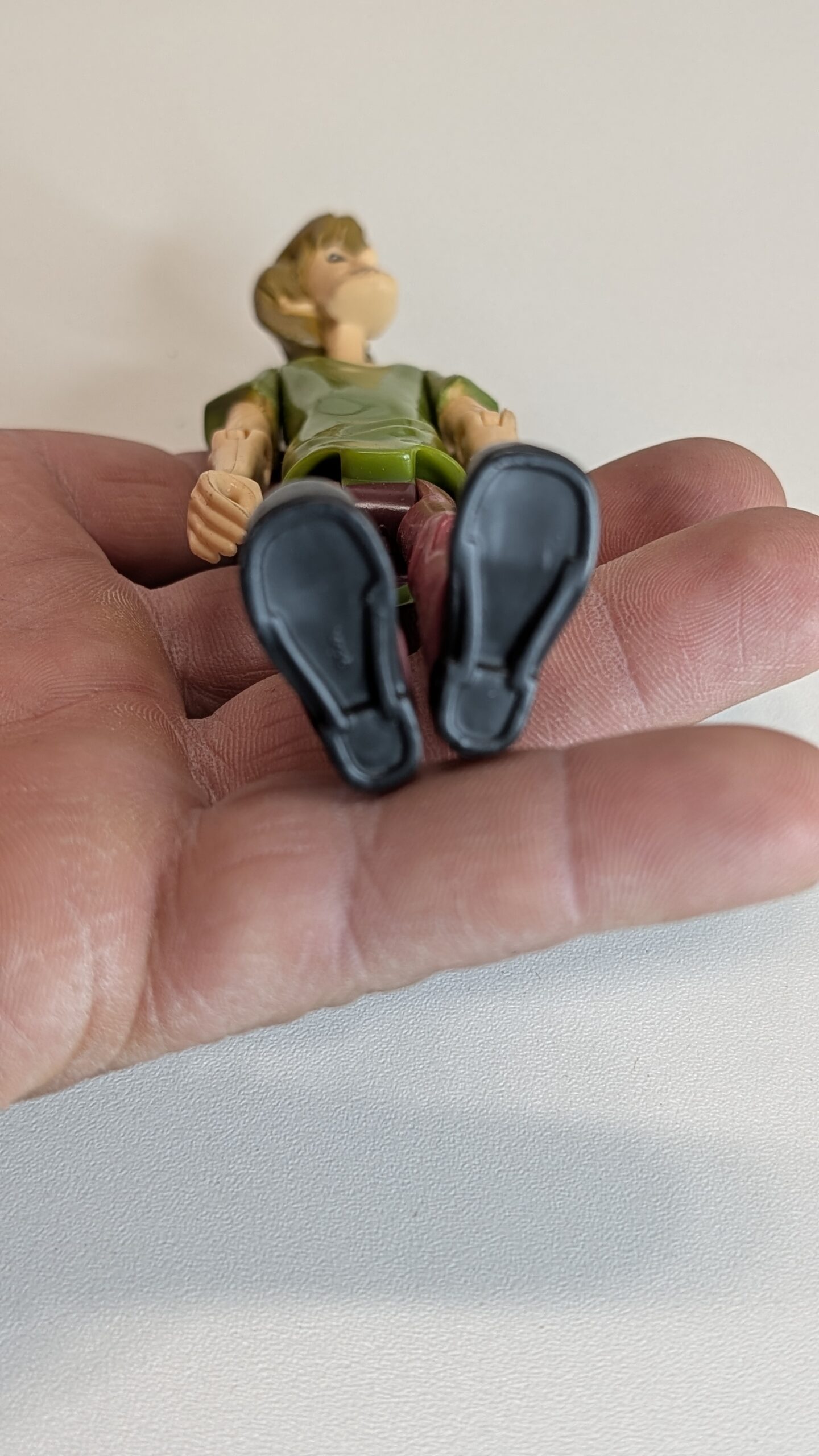 FIGURA DE 2011 SCOOBY-DOO SALSICHA SHAGGY – 28 GRAMAS – USADO - Imagem 8