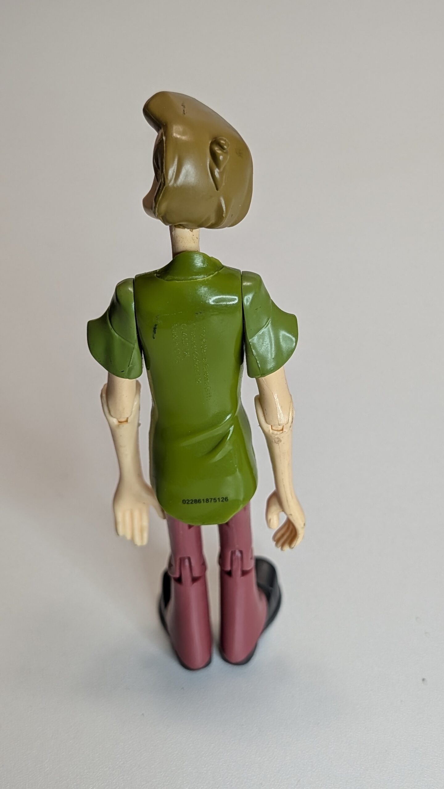 FIGURA DE 2011 SCOOBY-DOO SALSICHA SHAGGY – 28 GRAMAS – USADO - Imagem 6