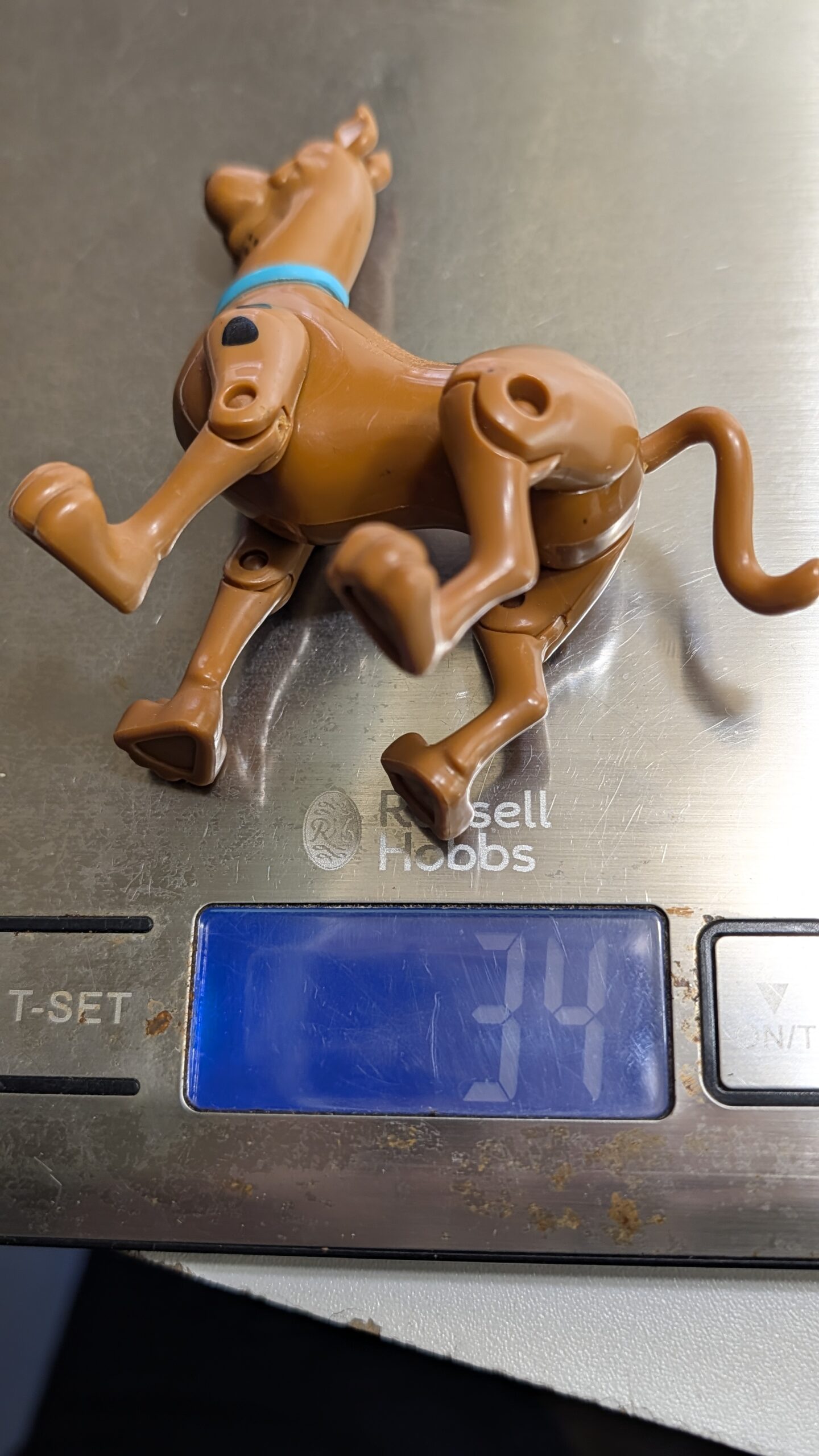 FIGURA DE 2011 SCOOBY-DOO - 34 GRAMAS - USADO - Imagem 10