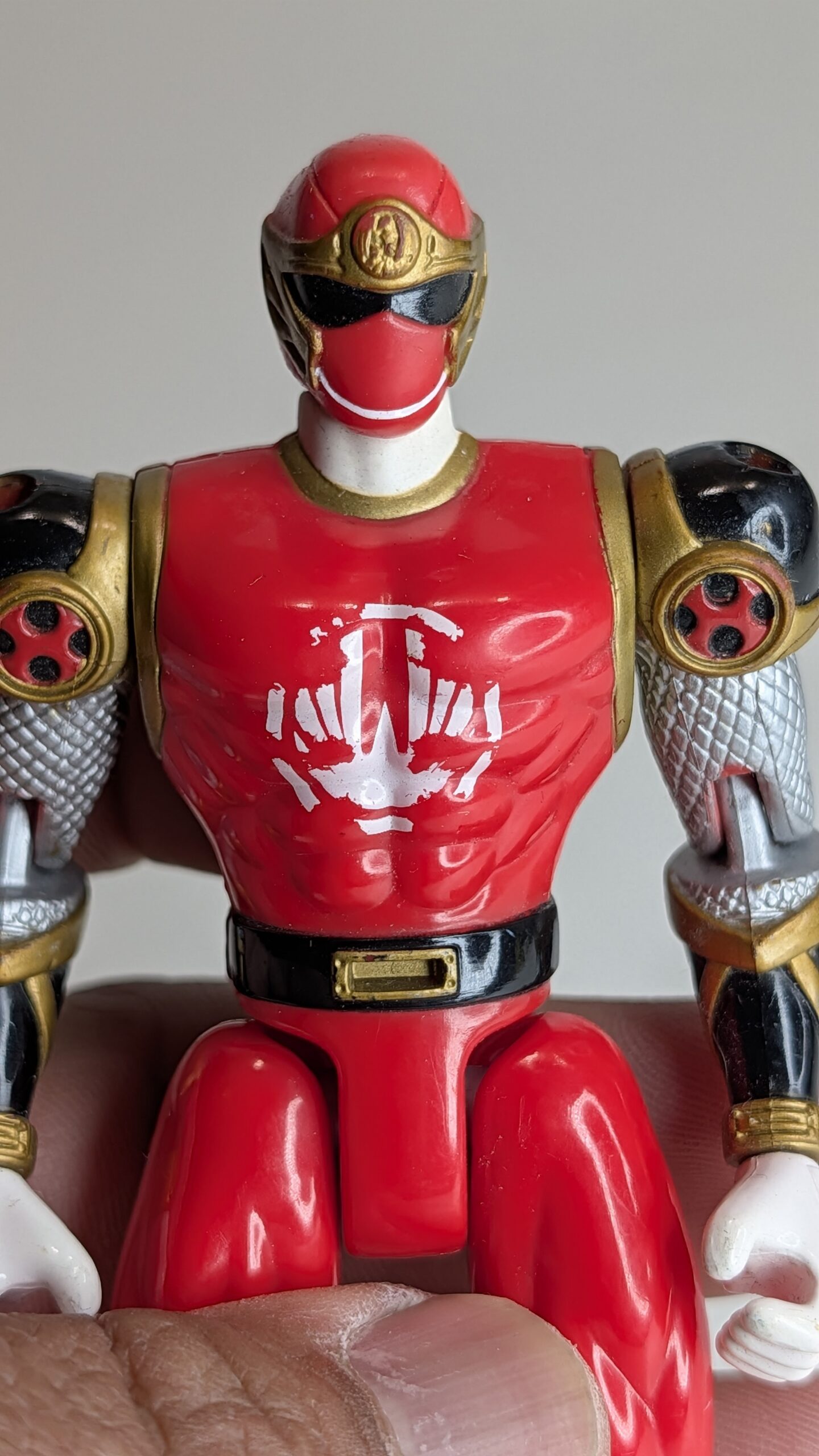 FIGURA DE 2007 POWER RANGERS NINJA STORM – 46 GRAMAS – #5 USADO - Imagem 2
