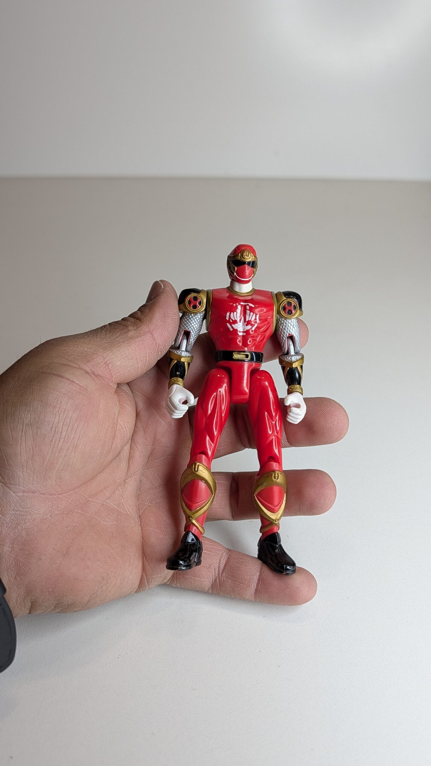 FIGURA DE 2007 POWER RANGERS NINJA STORM – 46 GRAMAS – #5 USADO - Imagem 3