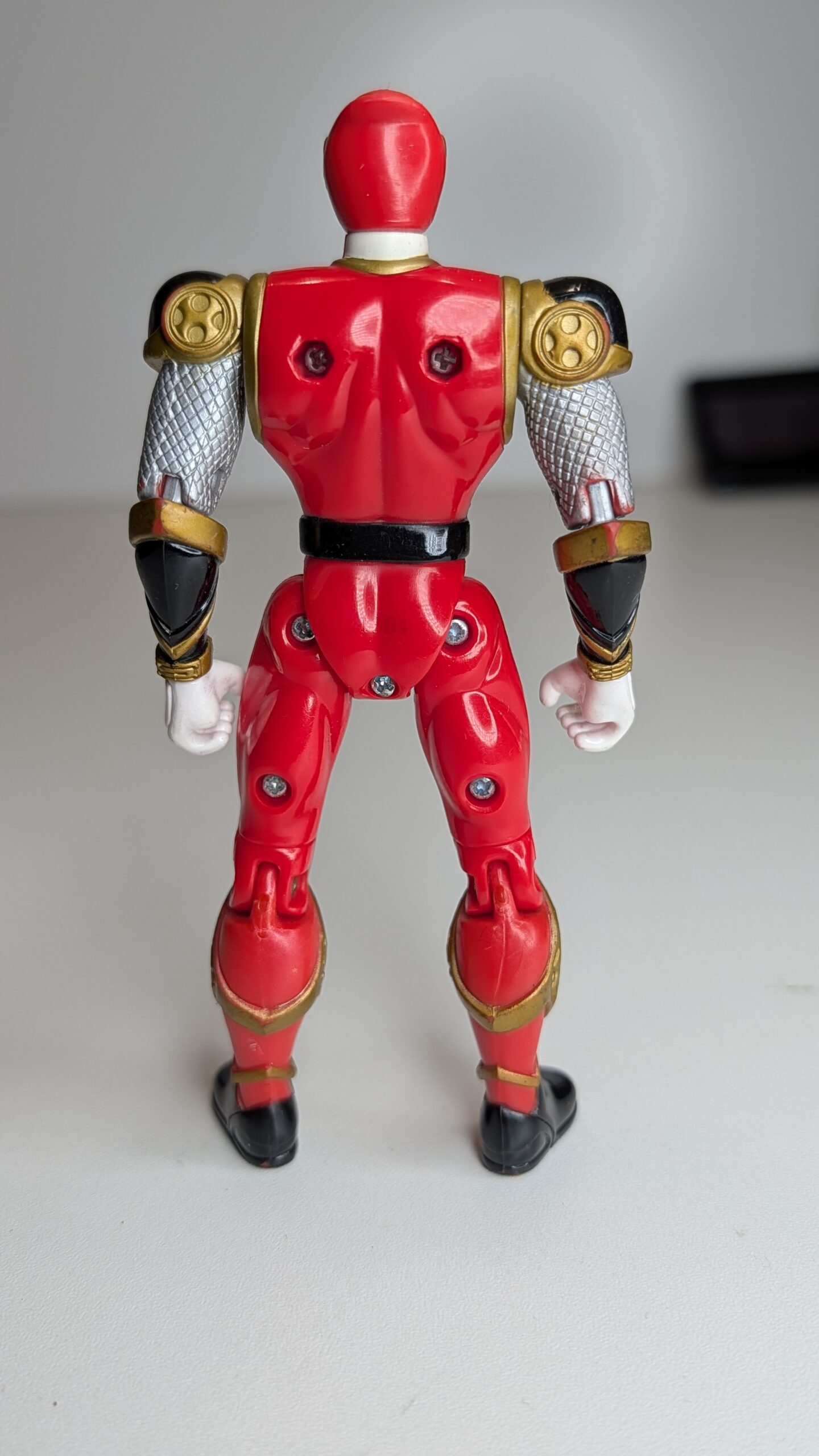 FIGURA DE 2007 POWER RANGERS NINJA STORM – 46 GRAMAS – #5 USADO - Imagem 6