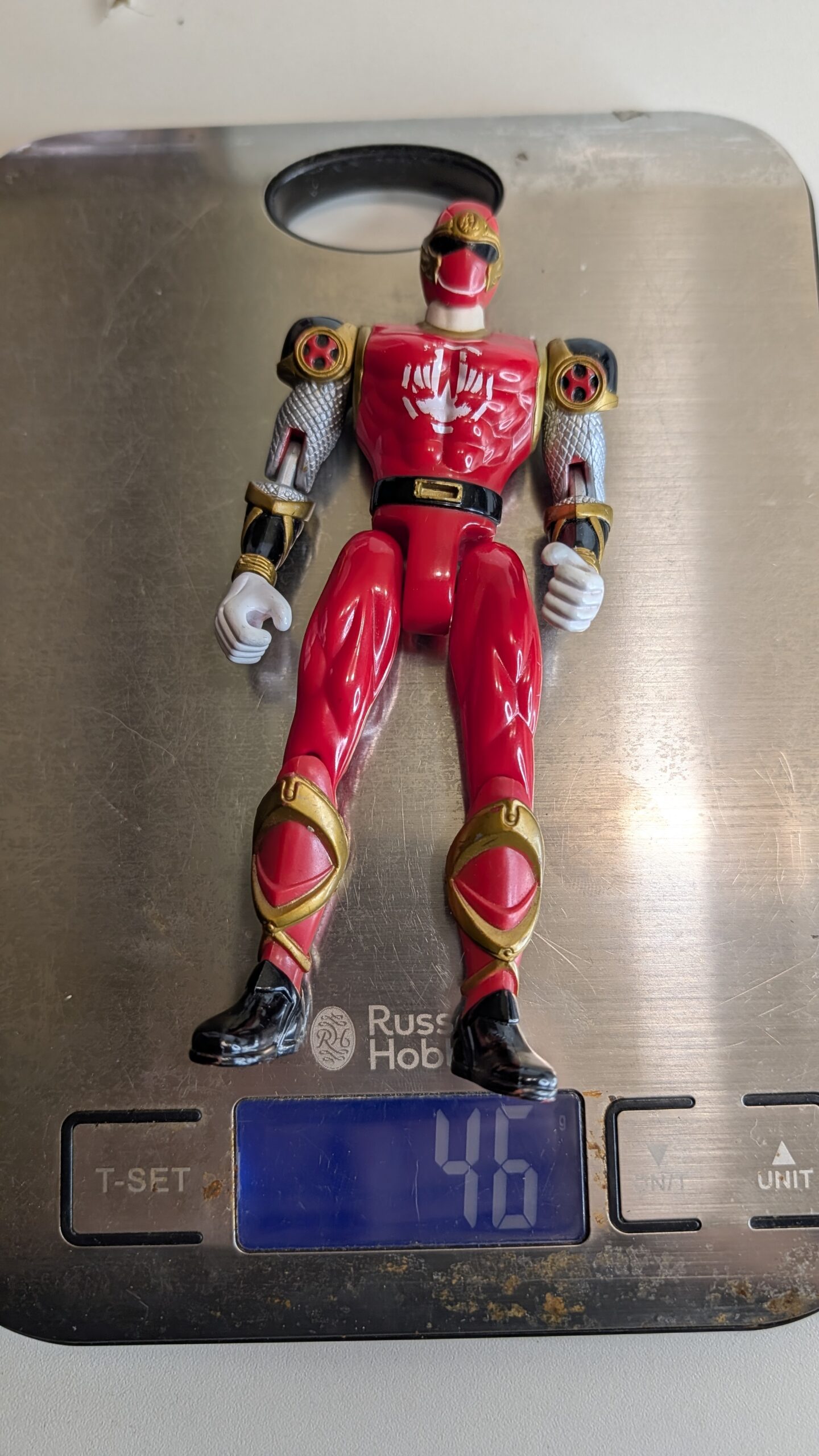 FIGURA DE 2007 POWER RANGERS NINJA STORM – 46 GRAMAS – #5 USADO - Imagem 8