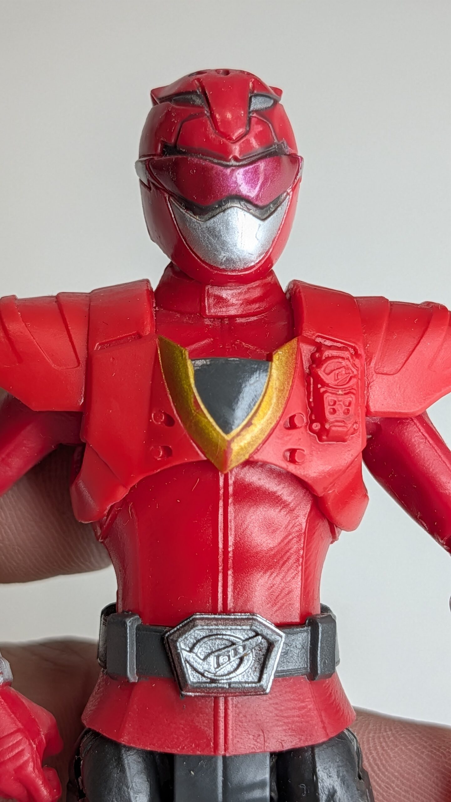 FIGURA DE 2007 POWER RANGERS BEAST MORPHERS – 54 GRAMAS – #5 USADO - Imagem 2