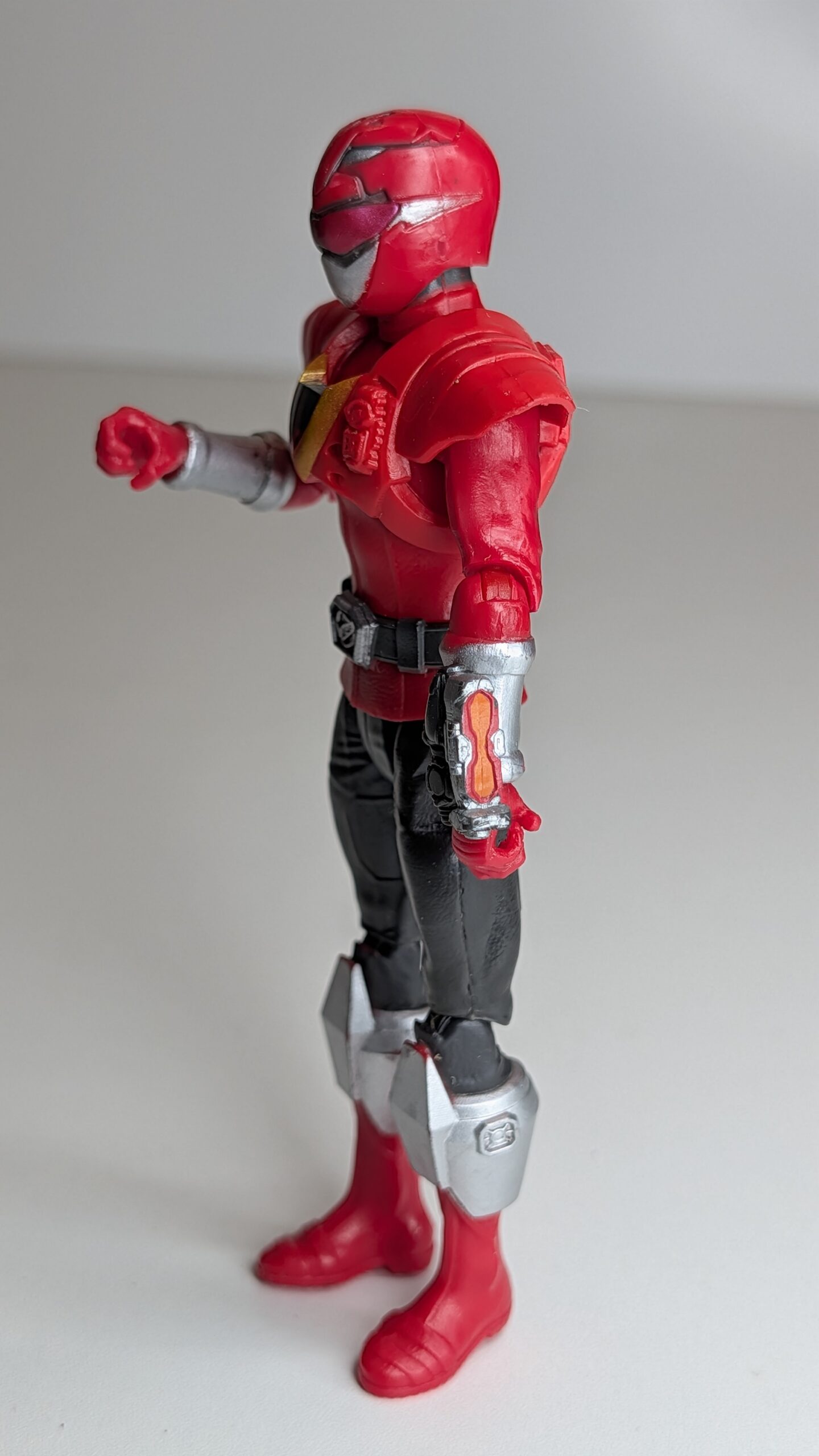 FIGURA DE 2007 POWER RANGERS BEAST MORPHERS – 54 GRAMAS – #5 USADO - Imagem 4