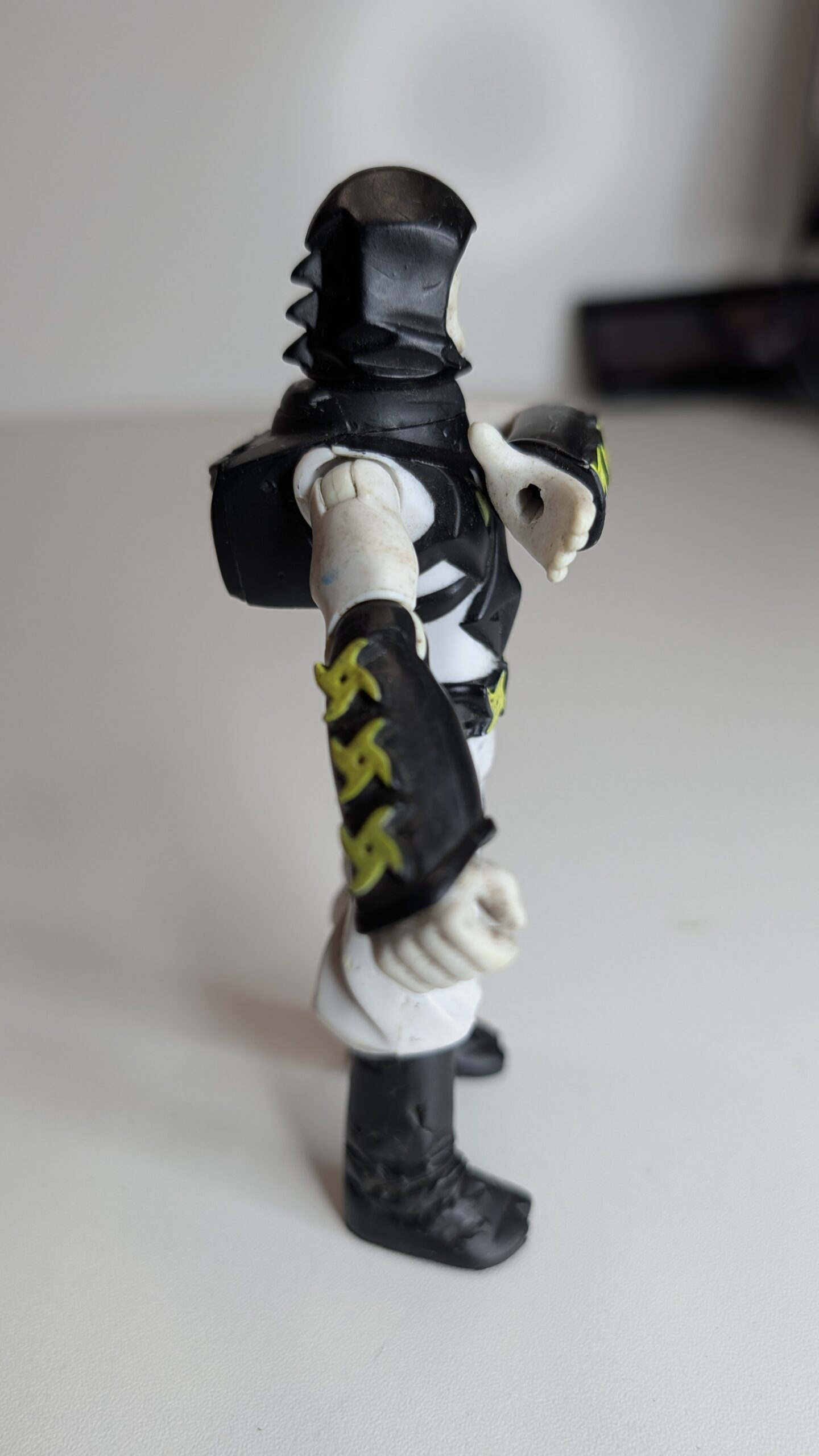 FIGURA DO ATOM NINJA DRAGON FIGHTER - HASBRO - MARVEL – 58 GRAMAS – #5 USADO - Imagem 4