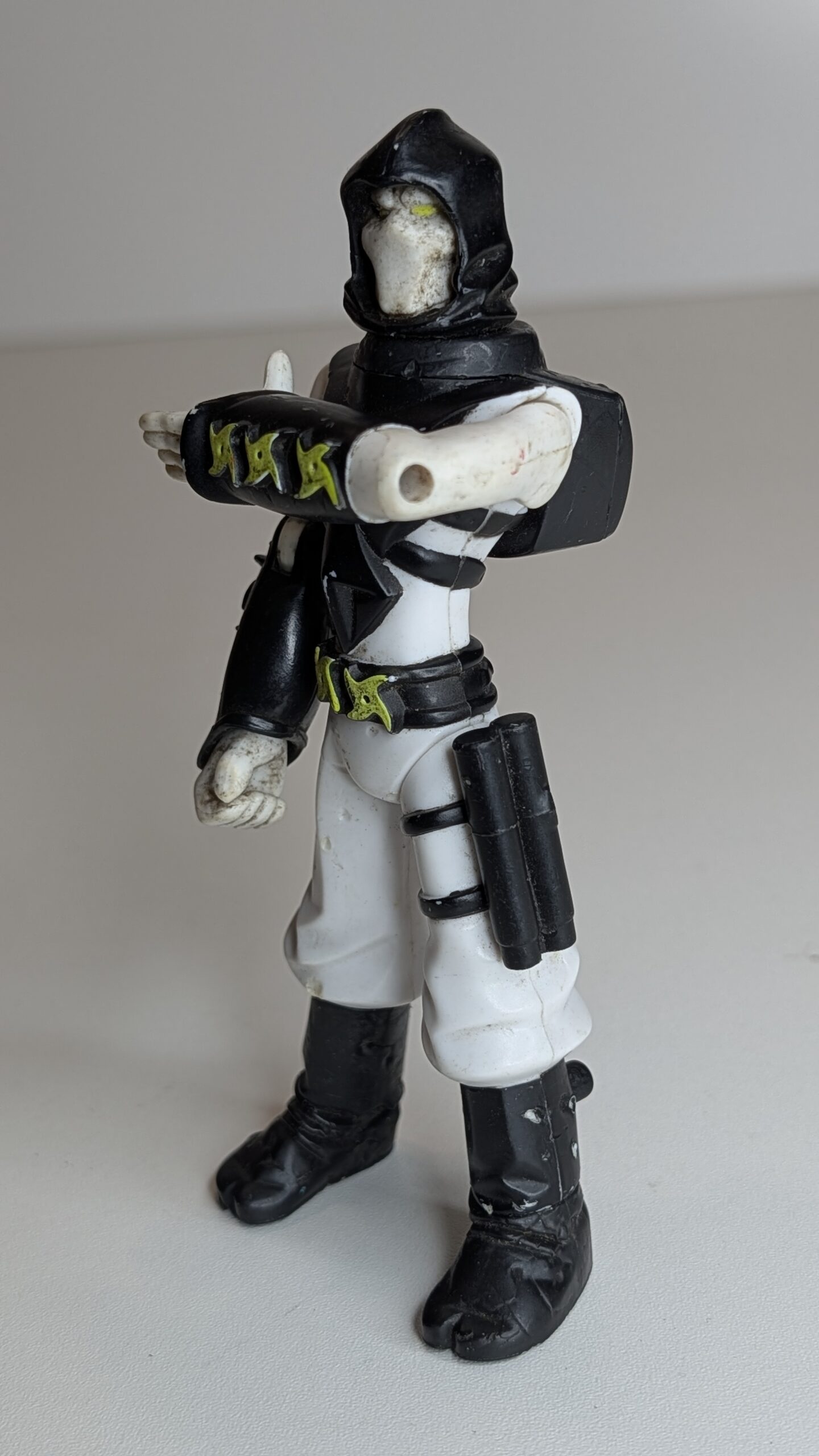FIGURA DO ATOM NINJA DRAGON FIGHTER - HASBRO - MARVEL – 58 GRAMAS – #5 USADO - Imagem 6