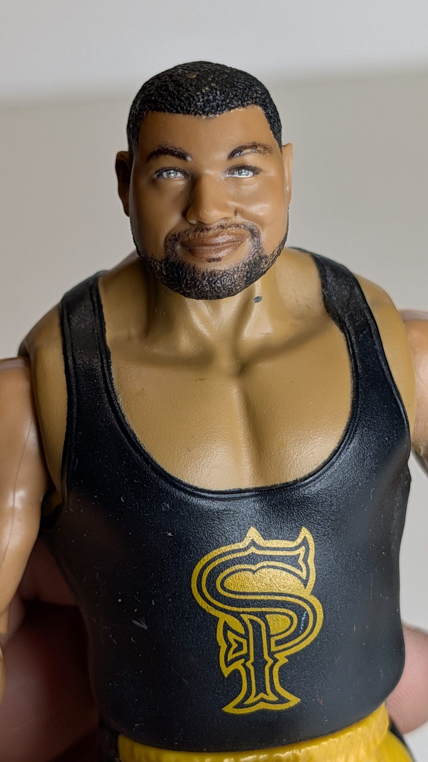 FIGURA DE 2018 - ANGELO DAWKINS CHAMPIONSHIP SHOWDOWN - WWE/WWF – 147 GRAMAS – #5 USADO - Imagem 2