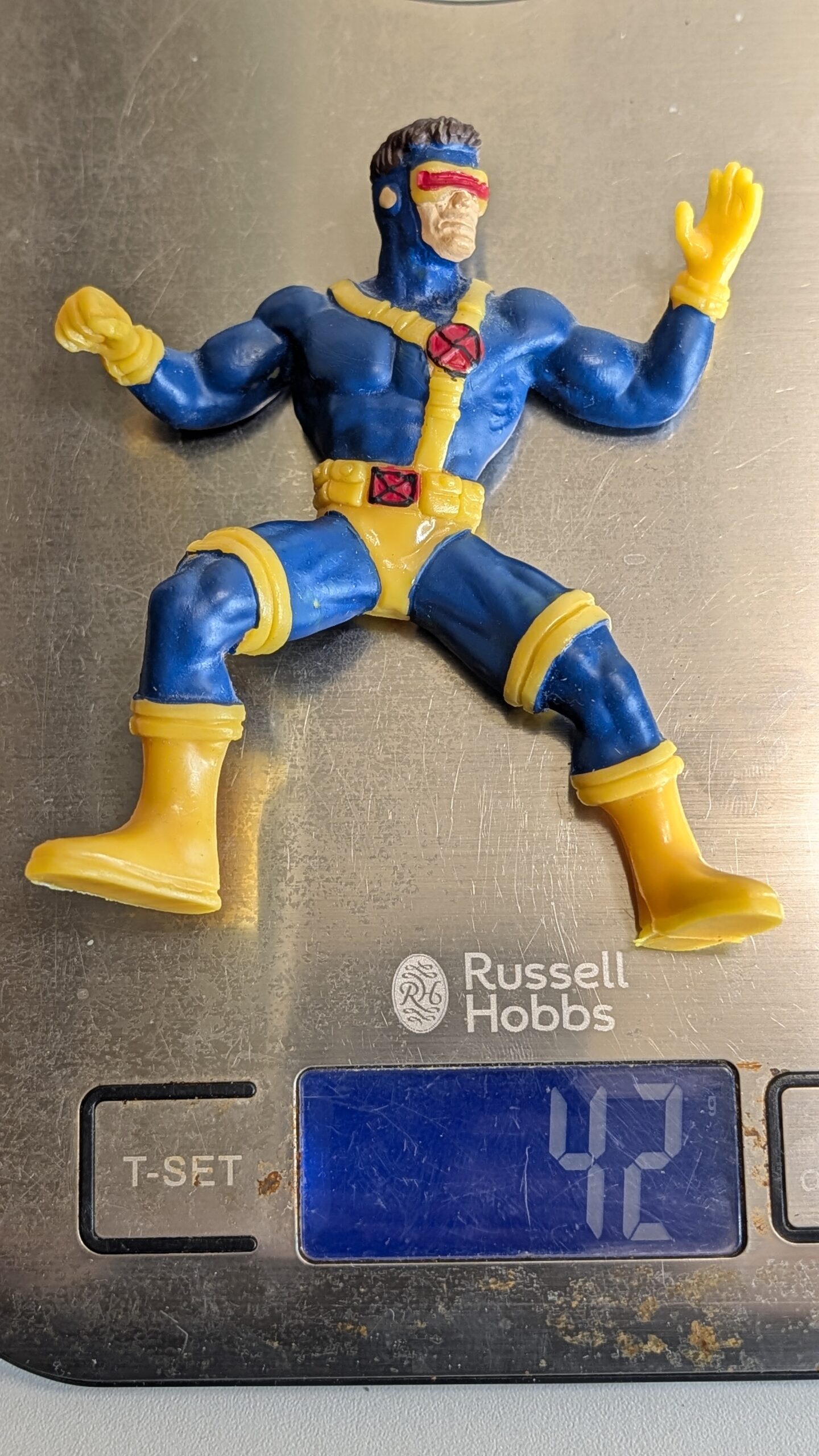 FIGURA DE 1996 CYCLOPS - MARVEL – 42 GRAMAS – #5 USADO - Imagem 8