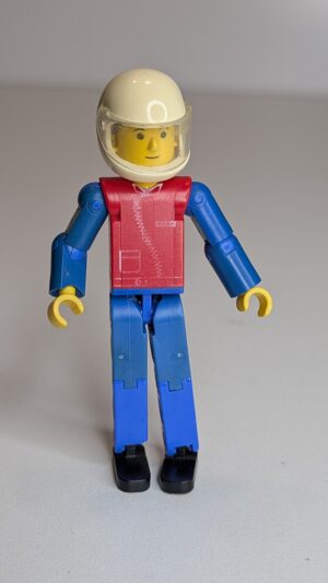FIGURA DE 1986 TECHNIC FIGURE - LEGO – 16 GRAMAS – #5 USADO
