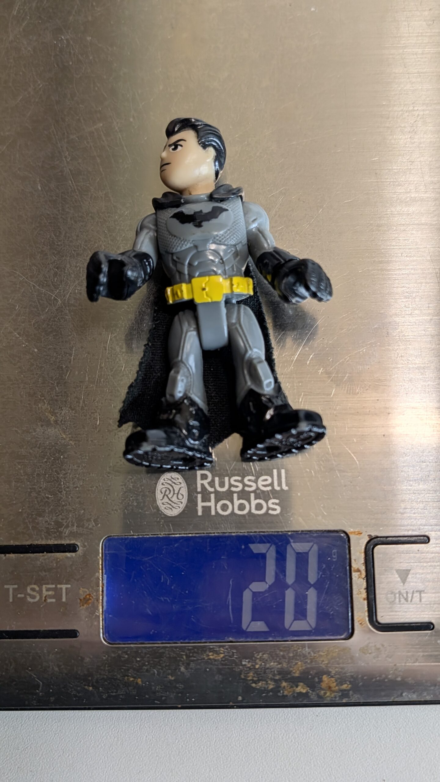 FIGURA DE IMAGINEXT FISHER-PRICE SUPER FRIENDS BATMAN 2017 - DC COMICS – 20 GRAMAS – #5 USADO - Imagem 10