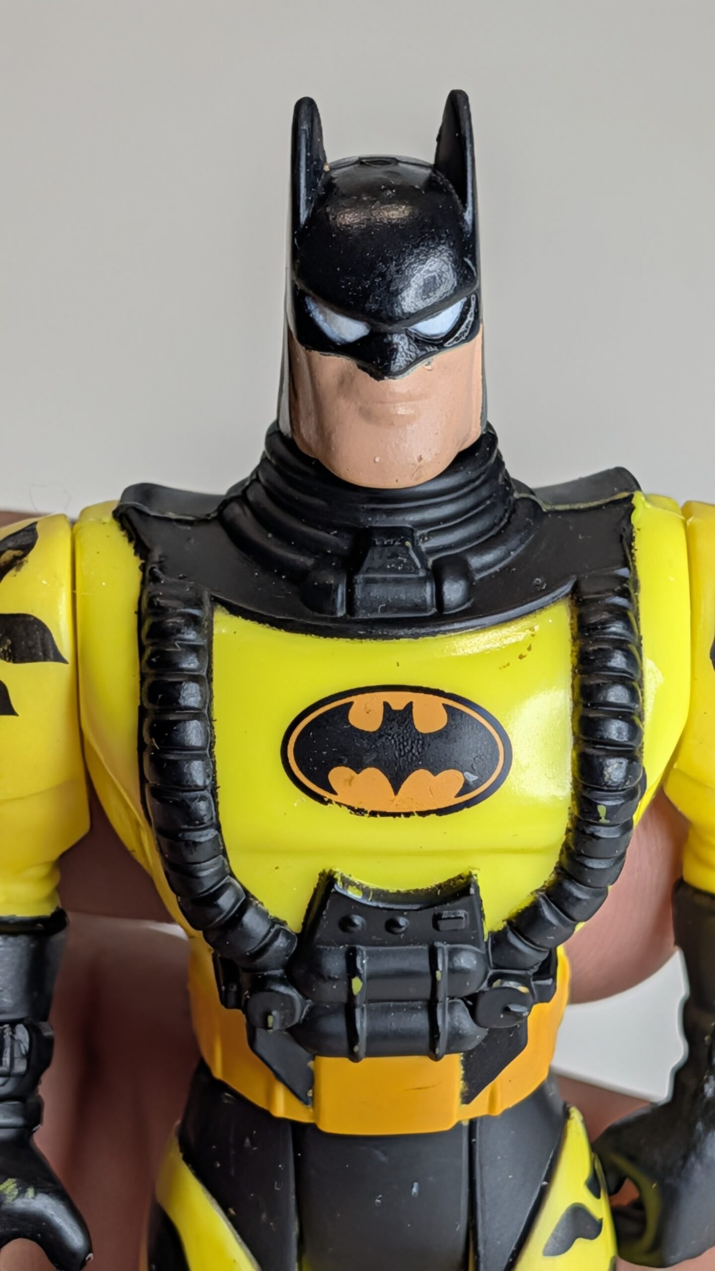 FIGURA DE MATTEL SEA CLAW BATMAN CRIME SQUAD SERIES 1995 - DC COMICS – 36 GRAMAS – #5 USADO - Imagem 2