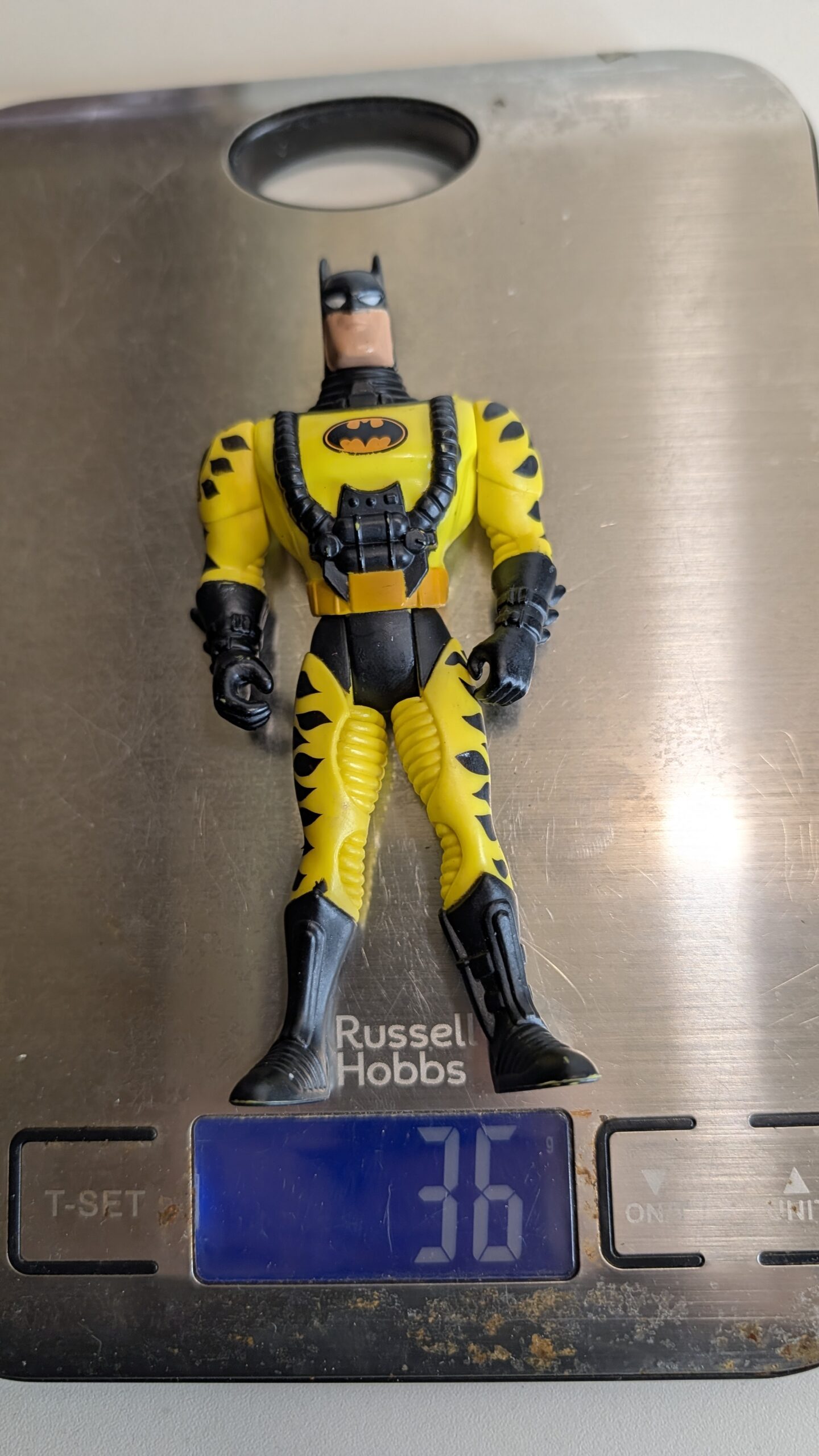 FIGURA DE MATTEL SEA CLAW BATMAN CRIME SQUAD SERIES 1995 - DC COMICS – 36 GRAMAS – #5 USADO - Imagem 9