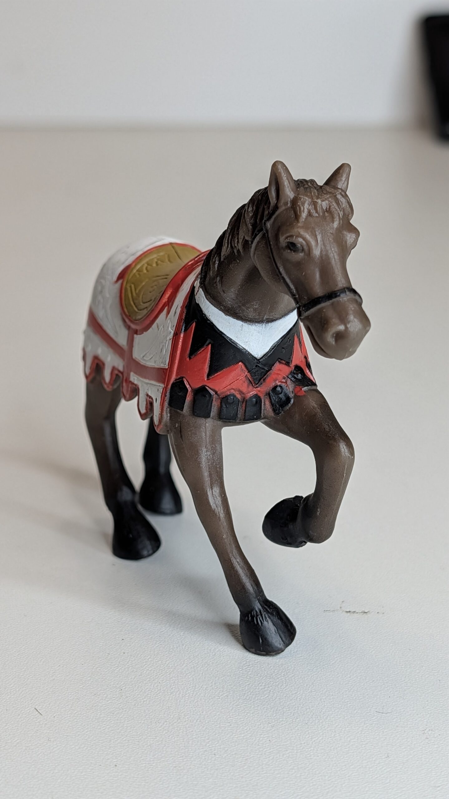 FIGURA DE MEDIVAL FANTASY HORSE – 63 GRAMAS – #5 USADO