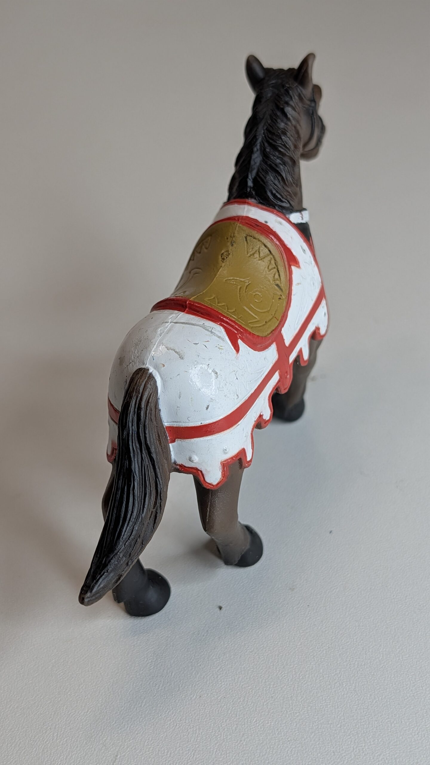 FIGURA DE MEDIVAL FANTASY HORSE – 63 GRAMAS – #5 USADO - Imagem 6
