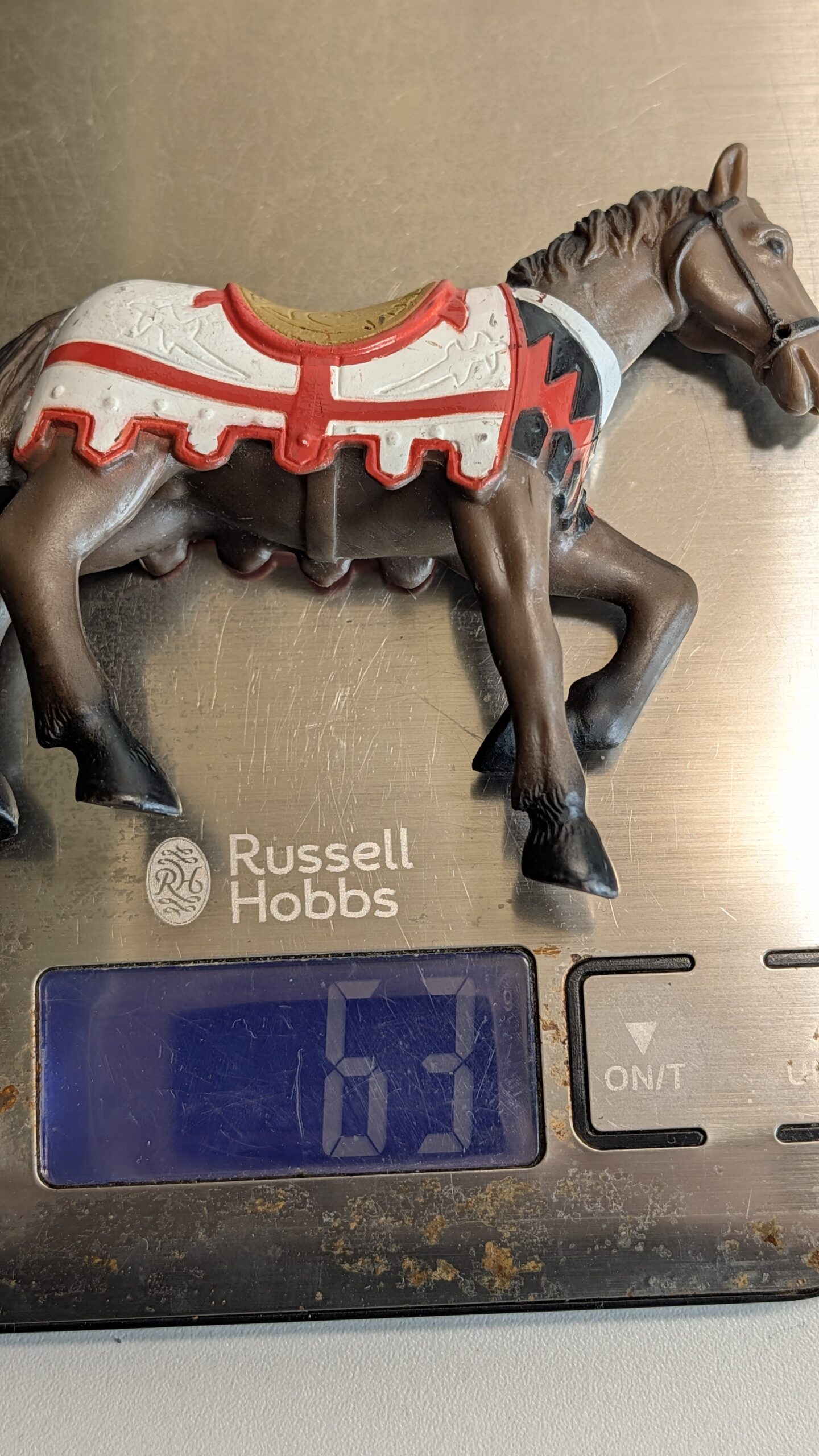 FIGURA DE MEDIVAL FANTASY HORSE – 63 GRAMAS – #5 USADO - Imagem 8