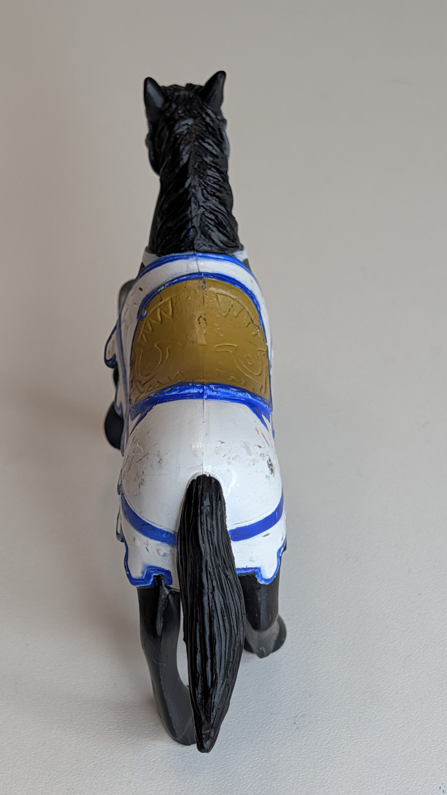 FIGURA DE MEDIVAL FANTASY HORSE (BLUE/AZUL) – 64 GRAMAS – #5 USADO - Imagem 8