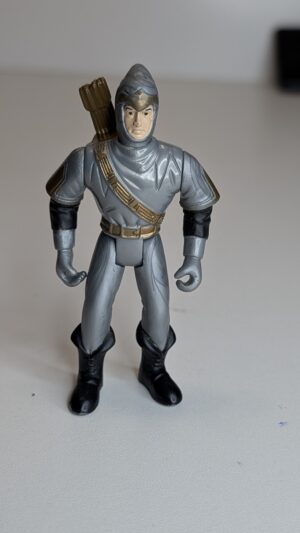 FIGURA DE MEDIVAL FANTASY SILVER ARCHER – 19 GRAMAS – #5 USADO