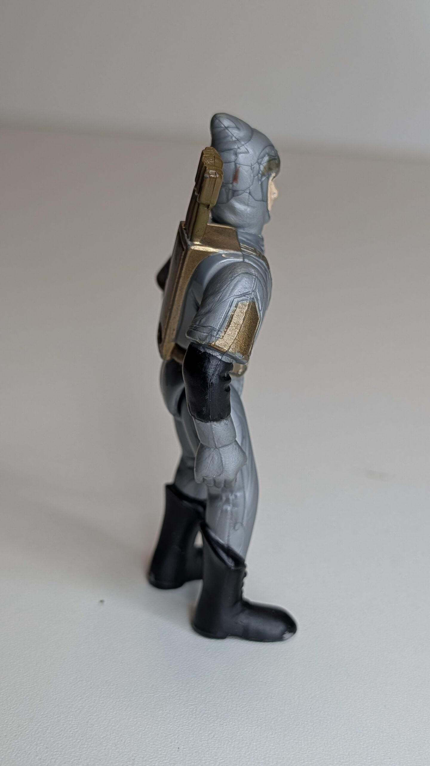 FIGURA DE MEDIVAL FANTASY SILVER ARCHER – 19 GRAMAS – #5 USADO - Imagem 5