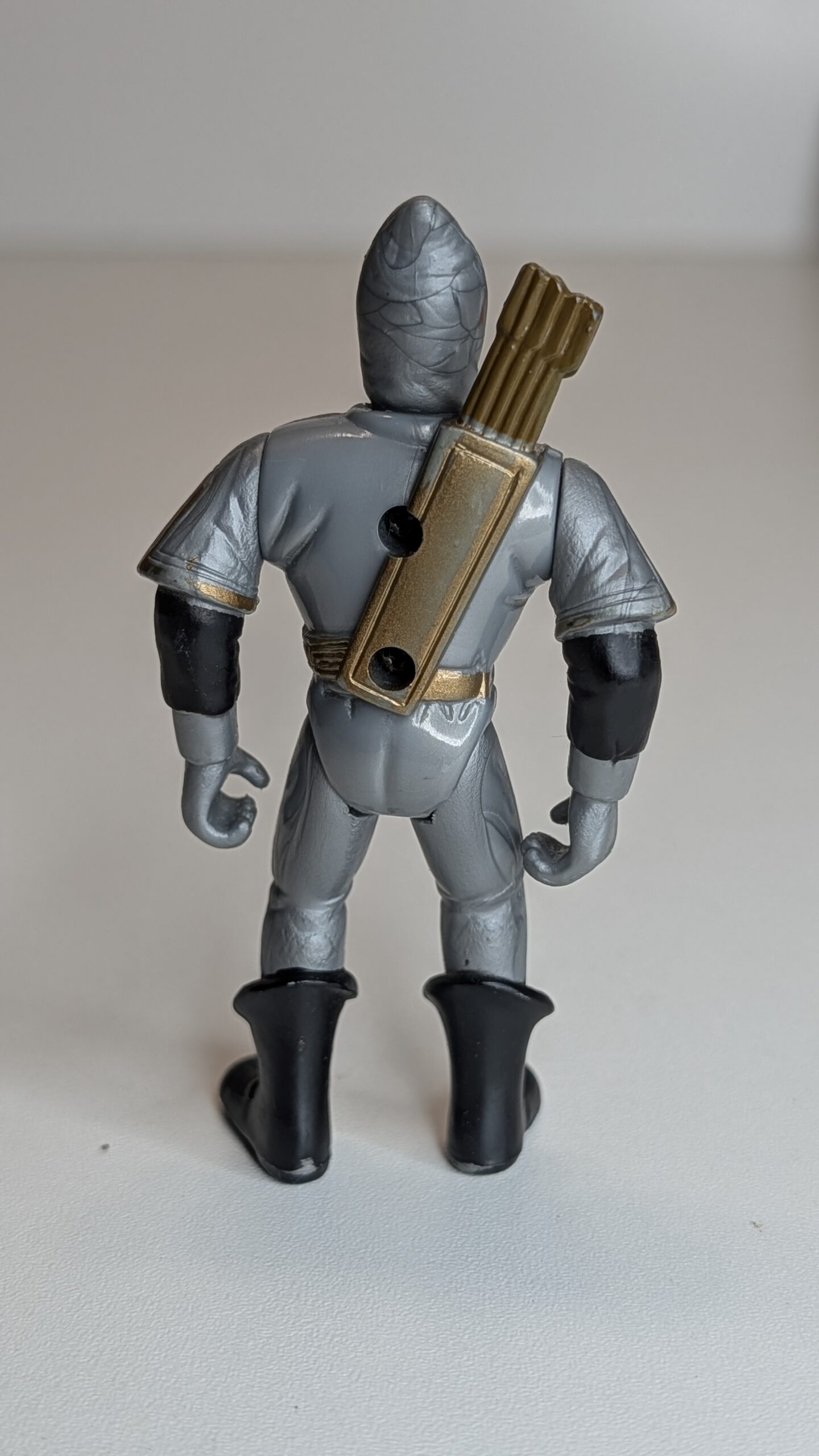 FIGURA DE MEDIVAL FANTASY SILVER ARCHER – 19 GRAMAS – #5 USADO - Imagem 6