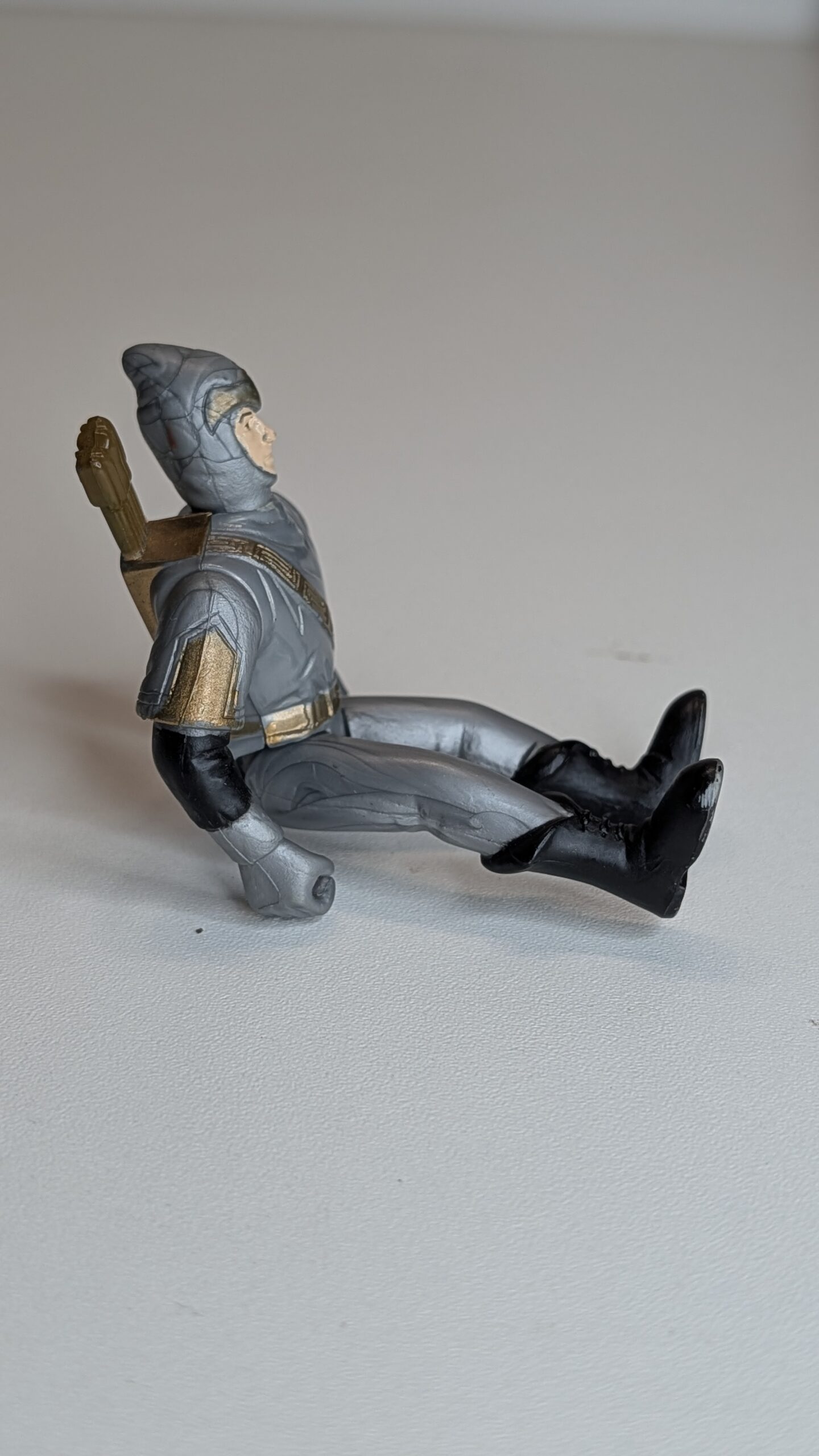 FIGURA DE MEDIVAL FANTASY SILVER ARCHER – 19 GRAMAS – #5 USADO - Imagem 7