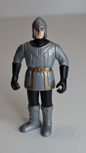 FIGURA DE MEDIVAL FANTASY SILVER KNIGHT – 17 GRAMAS – #5 USADO