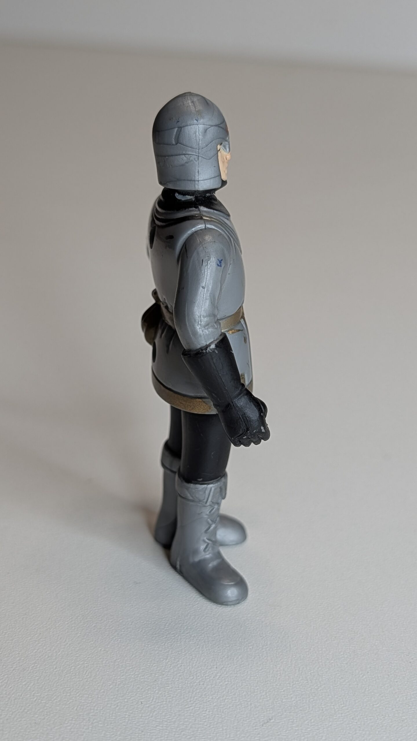 FIGURA DE MEDIVAL FANTASY SILVER KNIGHT – 17 GRAMAS – #5 USADO - Imagem 5