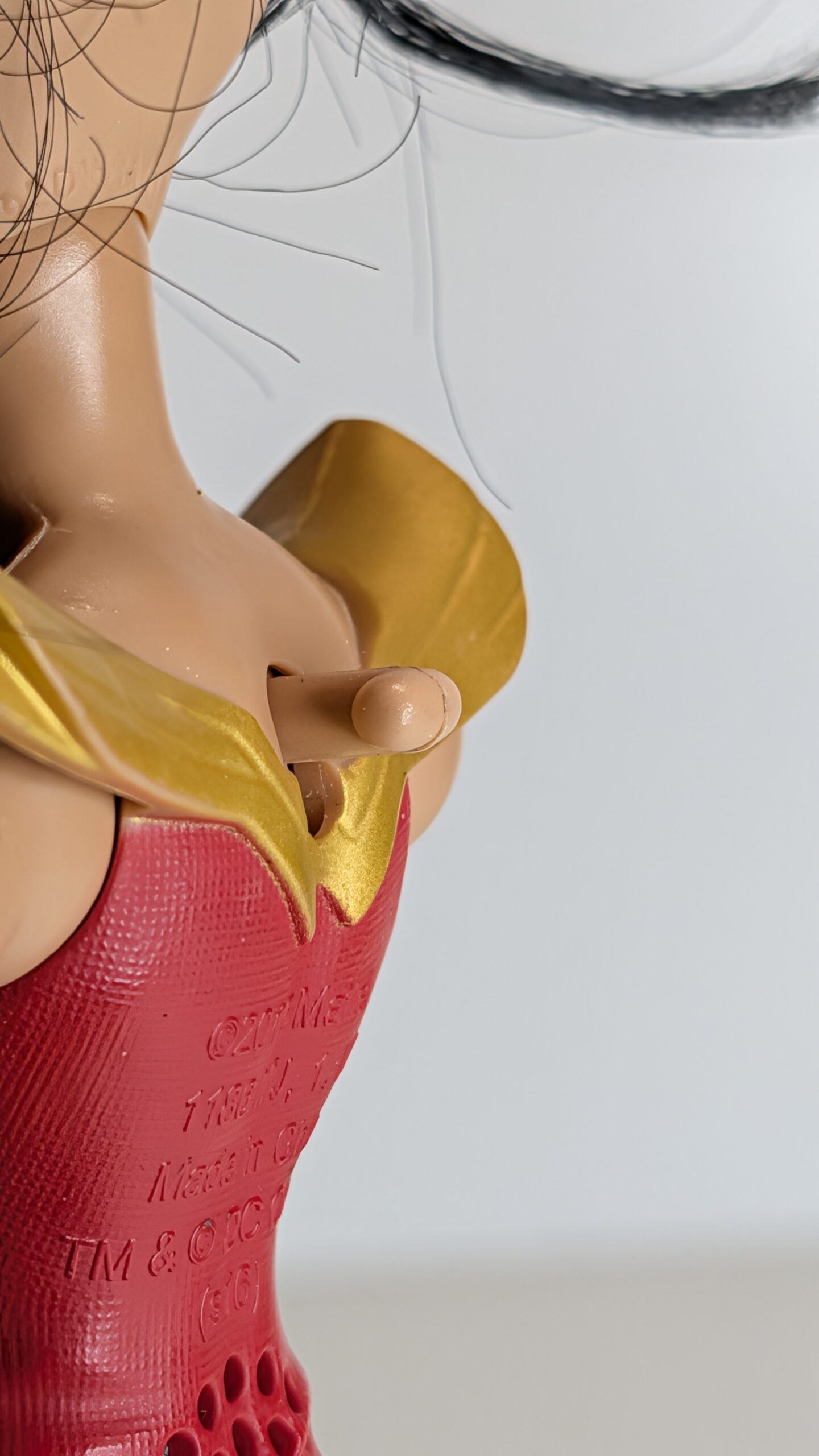 FIGURA DE MATTELSUPER HERO GIRLS WONDER-WOMAN 2015 - DC COMICS – 162 GRAMAS – #5 USADO - Imagem 7