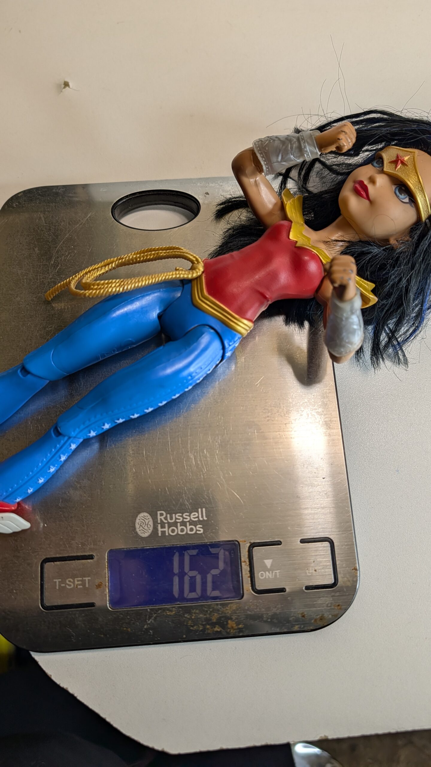 FIGURA DE MATTELSUPER HERO GIRLS WONDER-WOMAN 2015 - DC COMICS – 162 GRAMAS – #5 USADO - Imagem 11
