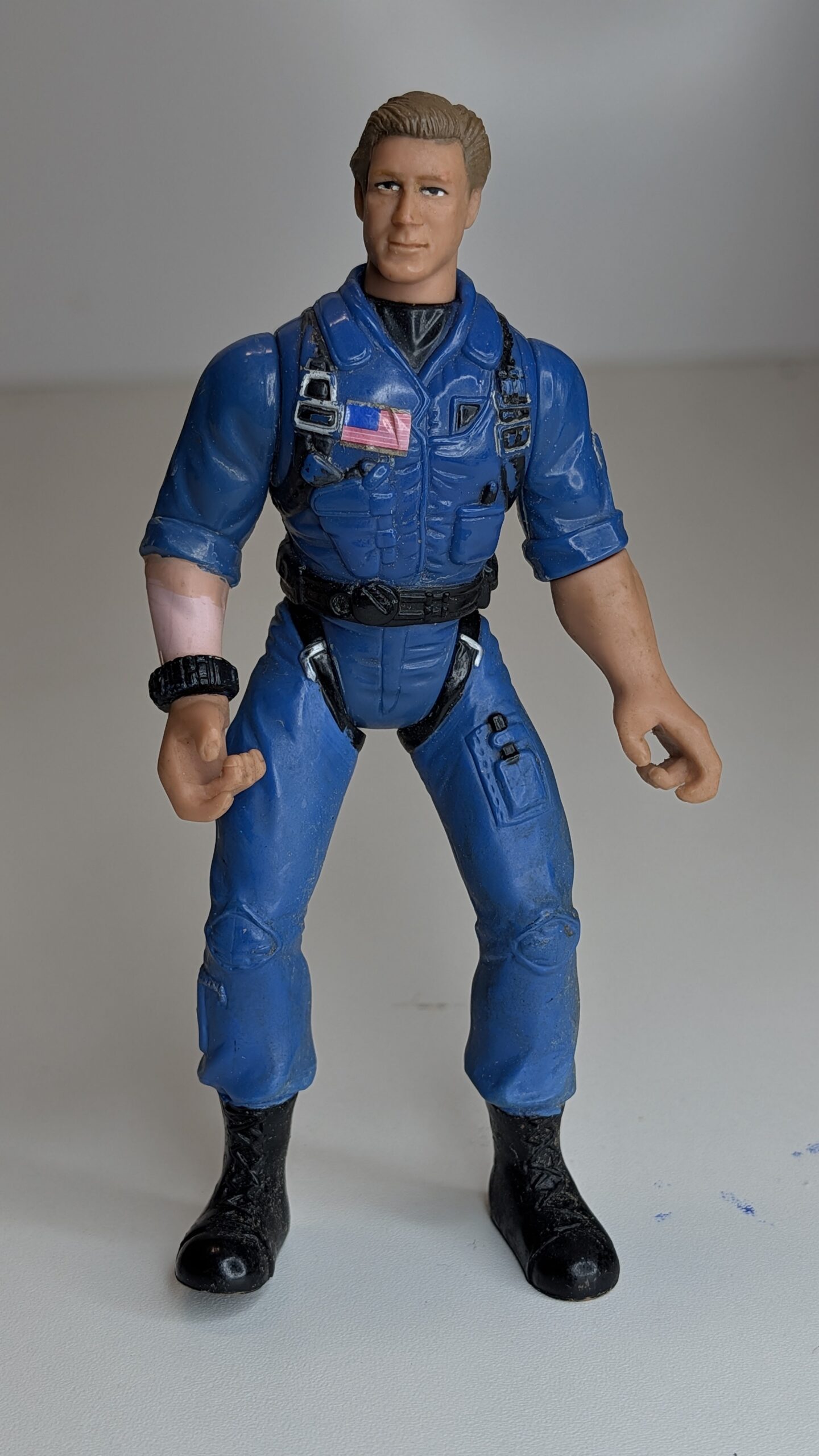 FIGURA DE TRENDMASTERS PRESIDENT THOMAS WHITMORE 1996 - INDEPENDANCE DAY – 59 GRAMAS – #5 USADO