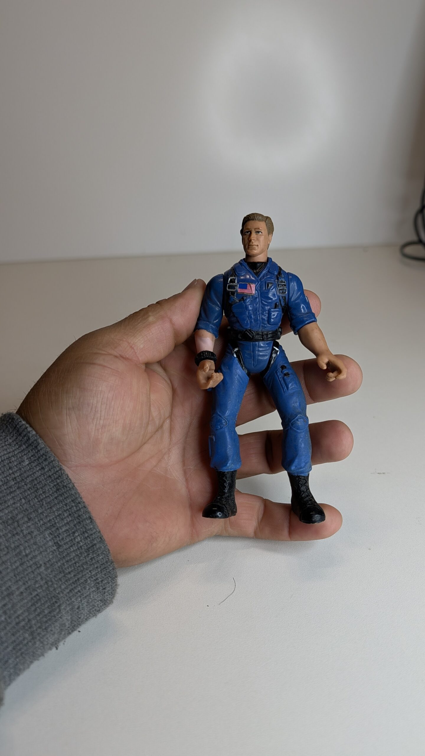 FIGURA DE TRENDMASTERS PRESIDENT THOMAS WHITMORE 1996 - INDEPENDANCE DAY – 59 GRAMAS – #5 USADO - Imagem 3