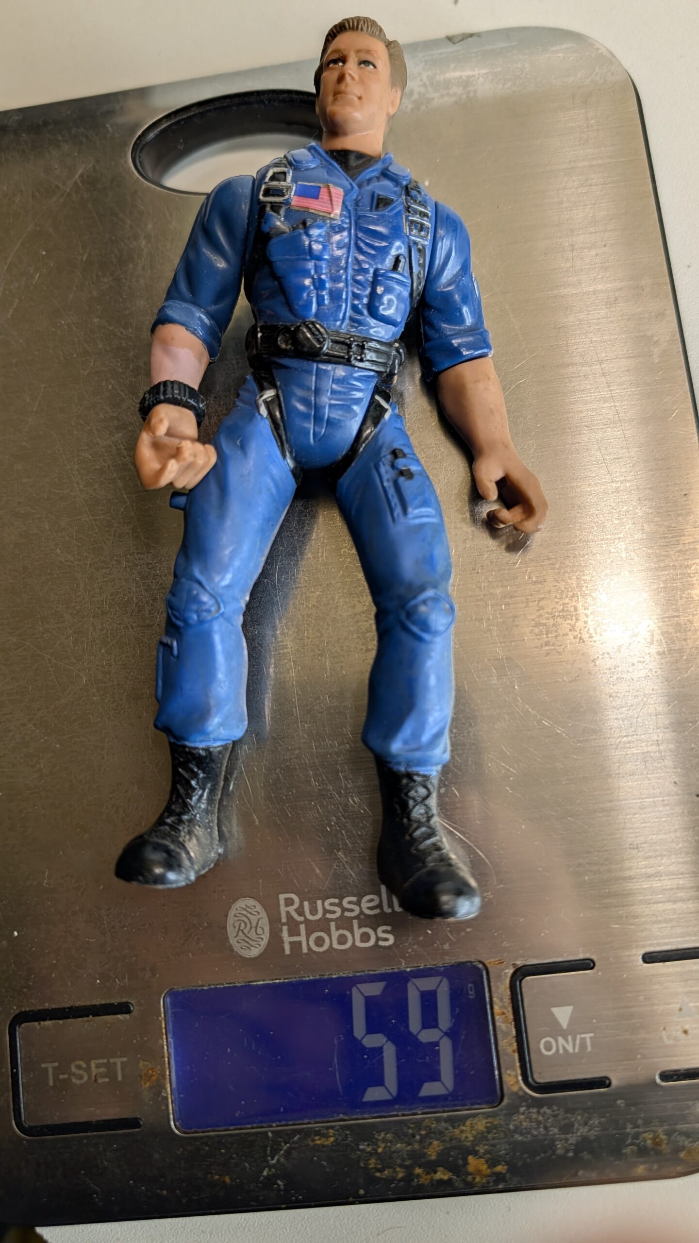 FIGURA DE TRENDMASTERS PRESIDENT THOMAS WHITMORE 1996 - INDEPENDANCE DAY – 59 GRAMAS – #5 USADO - Imagem 9