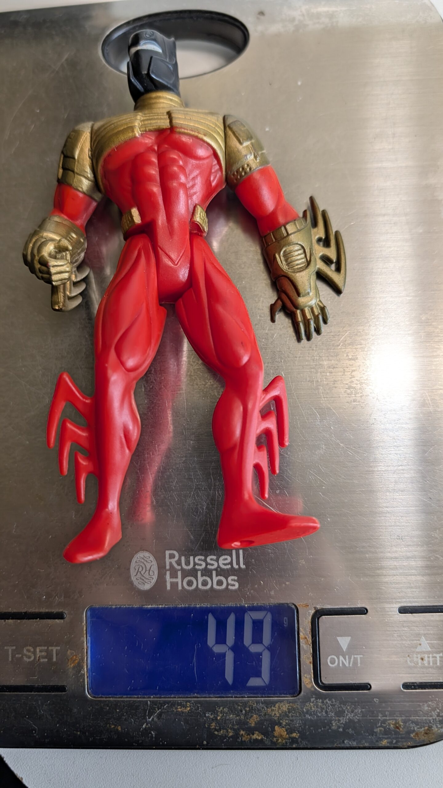 FIGURA DE KENNER LEGENDS OF BATMAN KNIGHTQUEST 1994 - DC COMICS – 49 GRAMAS – #5 USADO - Imagem 9