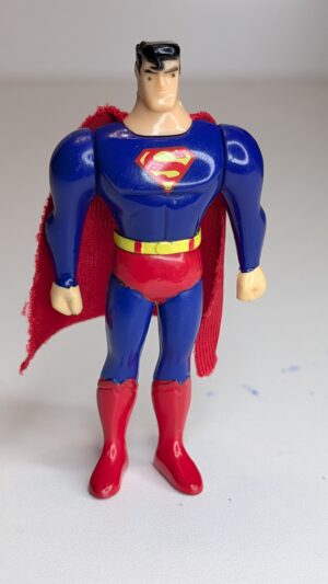 FIGURA DE BURGER KING PROMOTIONAL SUPERMAN 1997 - DC COMICS – 18 GRAMAS – #5 USADO